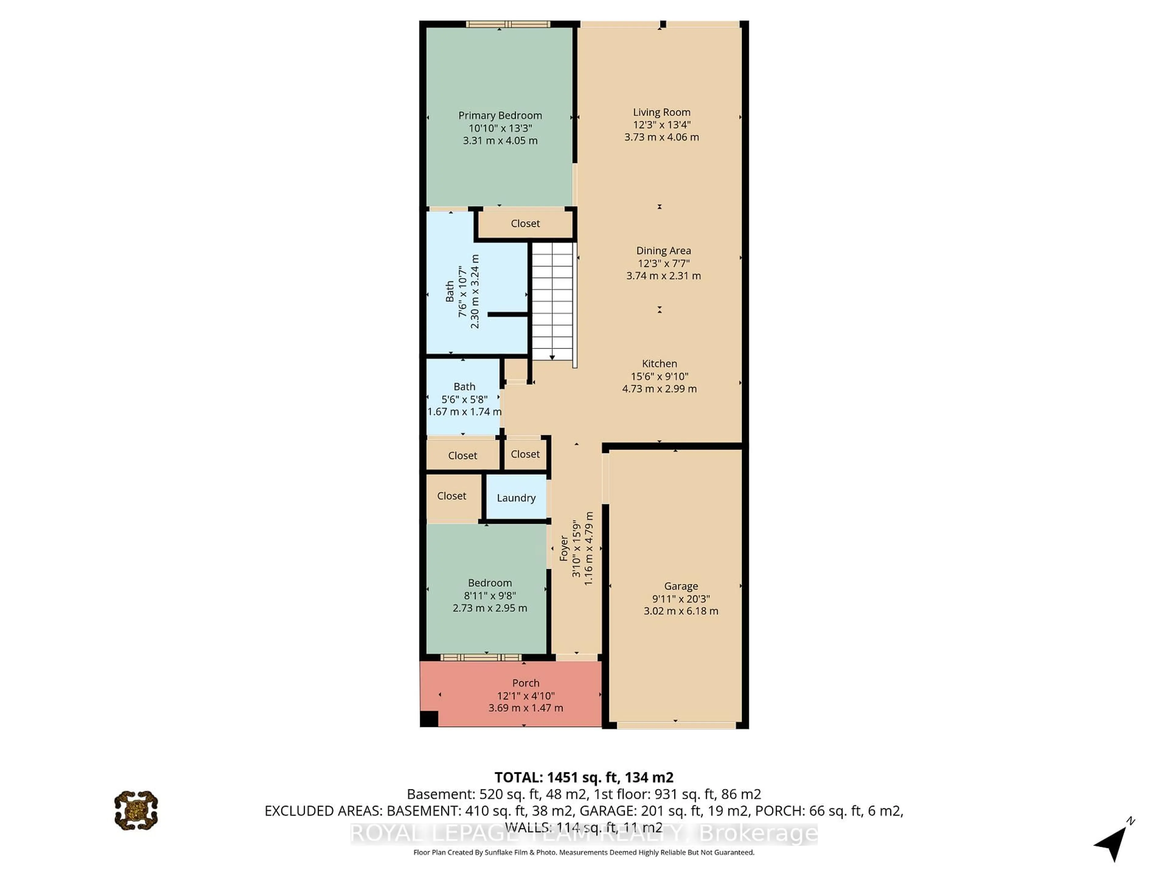 Floor plan for 826 Reaume St, Almonte Ontario K0A 1A0