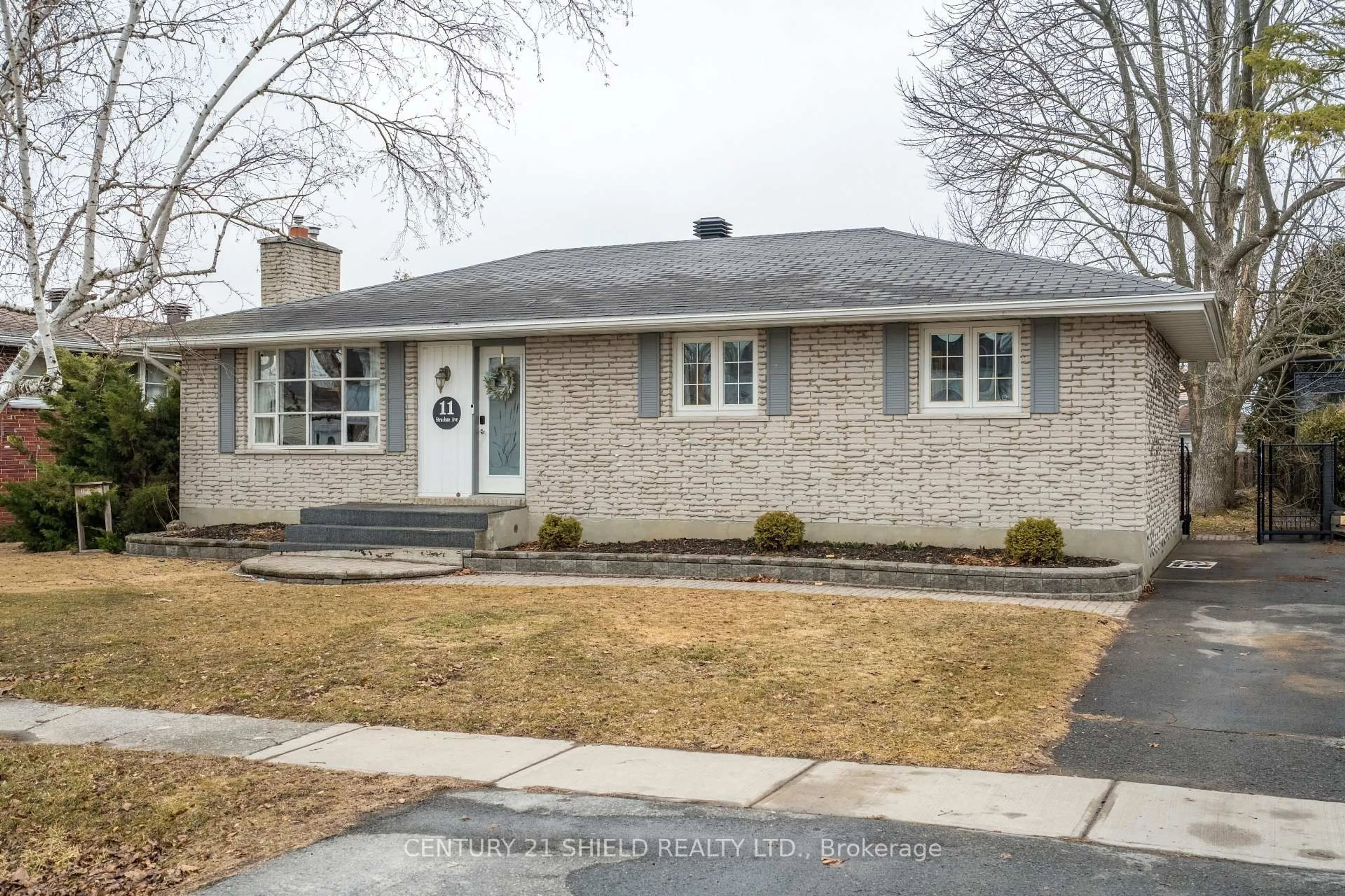 Home with brick exterior material, street for 11 Strachan Ave, South Stormont Ontario K0C 1P0