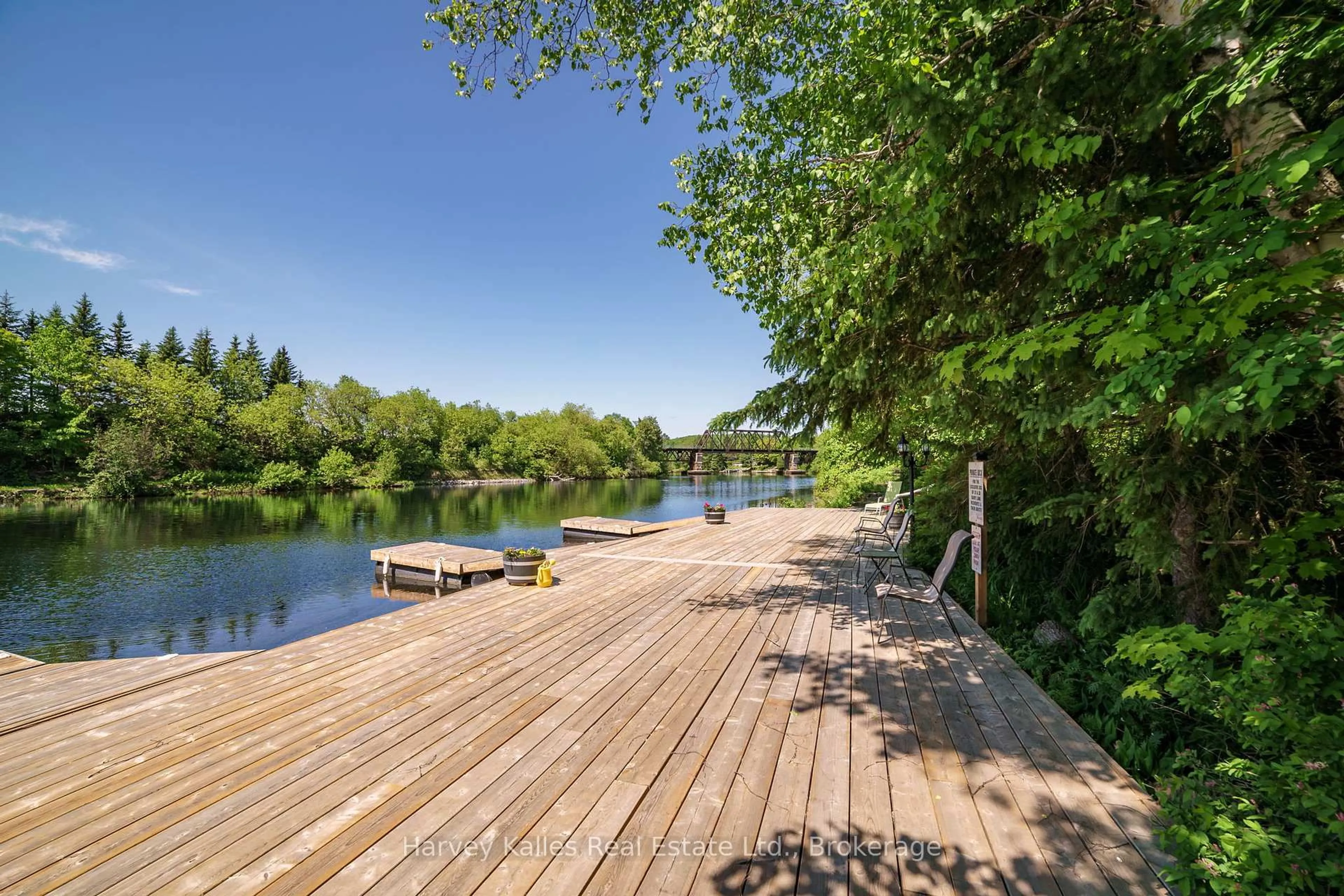 Patio, water/lake/river/ocean view for 31 Dairy Lane #107, Huntsville Ontario P1H 2L7