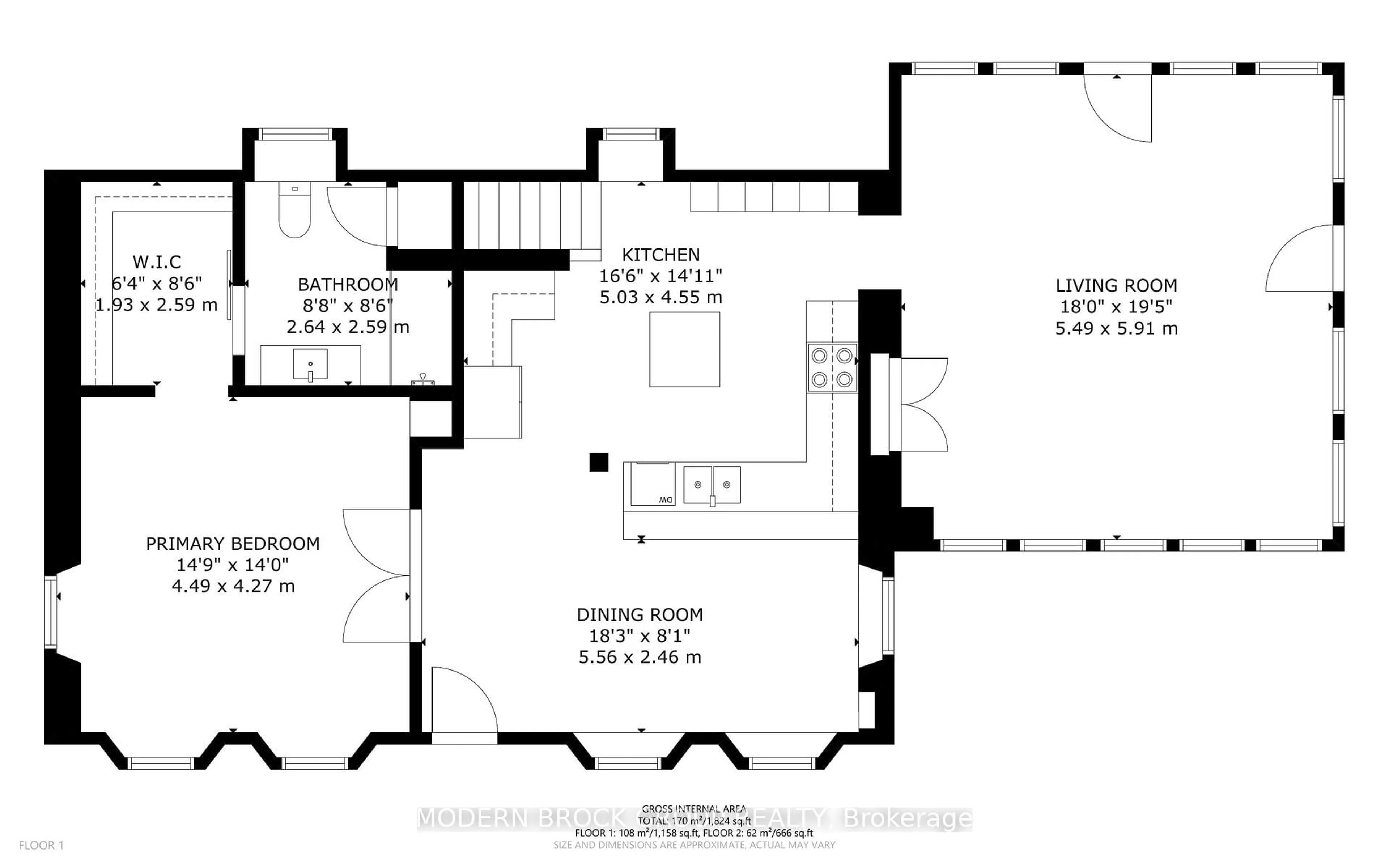 Floor plan for 9358 Greenbush Rd, Elizabethtown-Kitley Ontario K0E 1A0