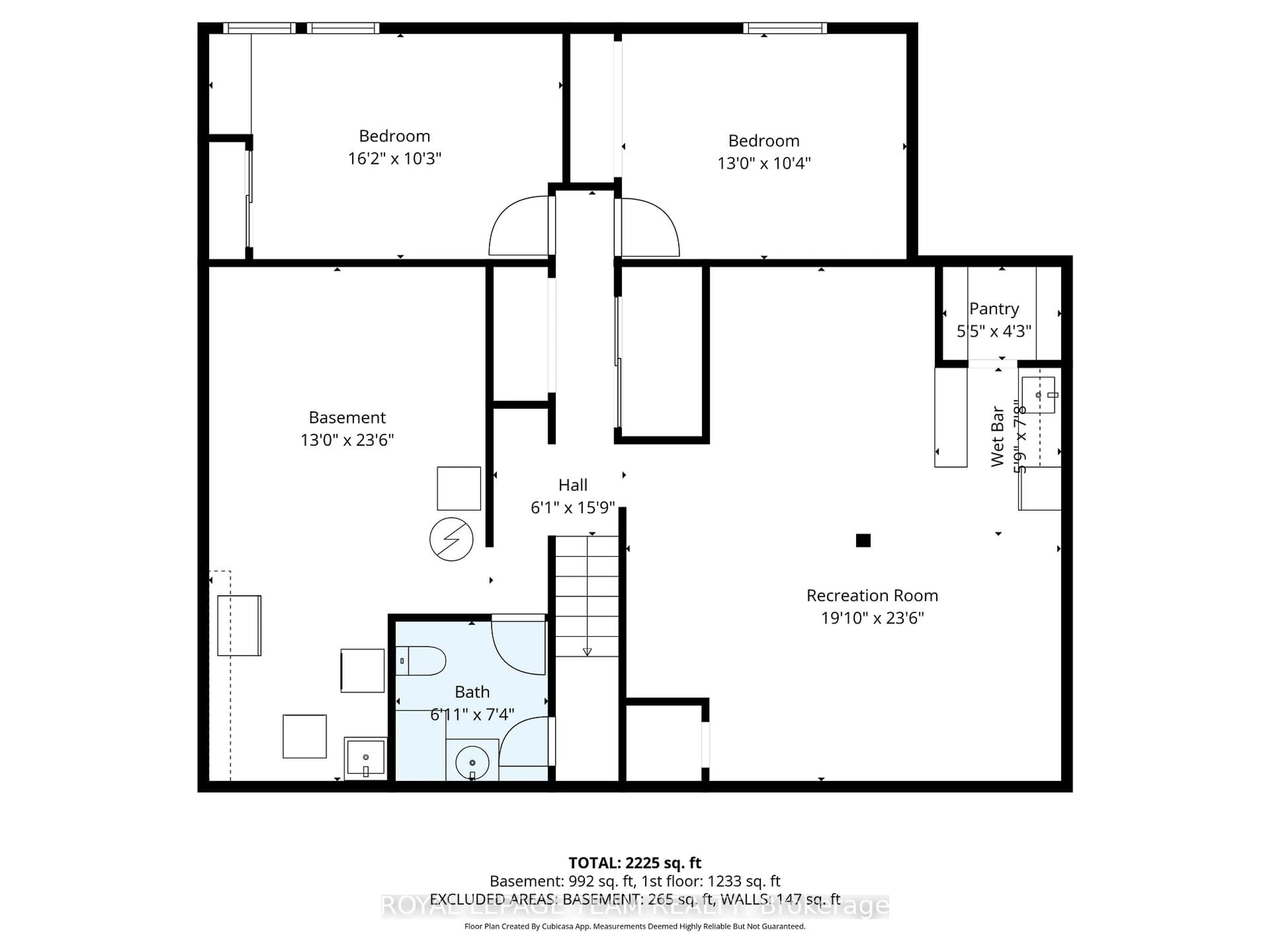 Floor plan for 44 Ballantrae Way, Kanata Ontario K2L 1N5