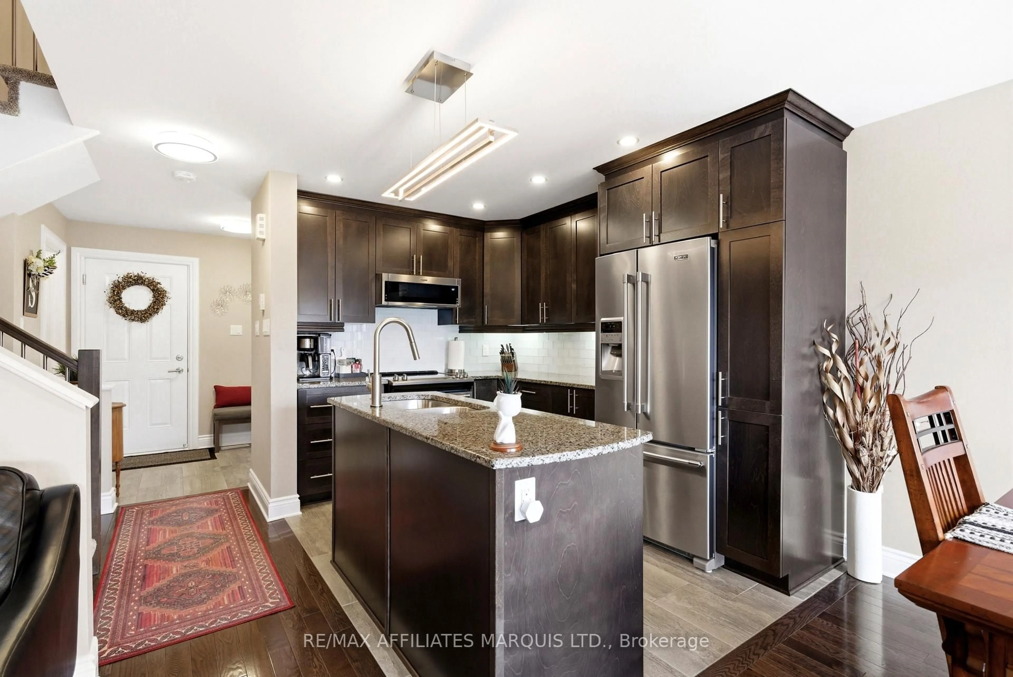 Contemporary kitchen, ceramic/tile floor for 1118 Clement Crt, Cornwall Ontario K6H 0G3