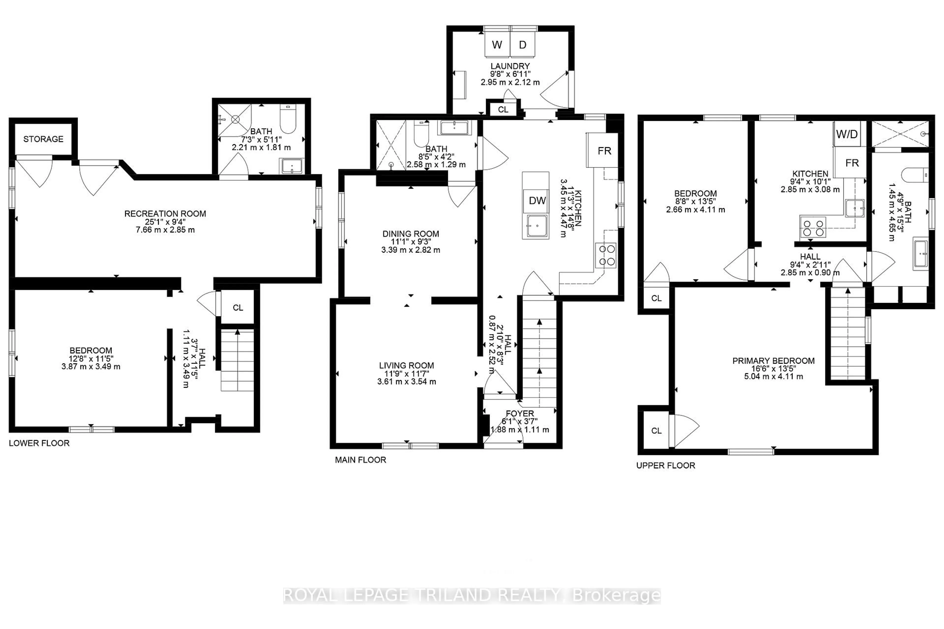 Floor plan for 981 Lorne Ave, London East Ontario N5W 3L4