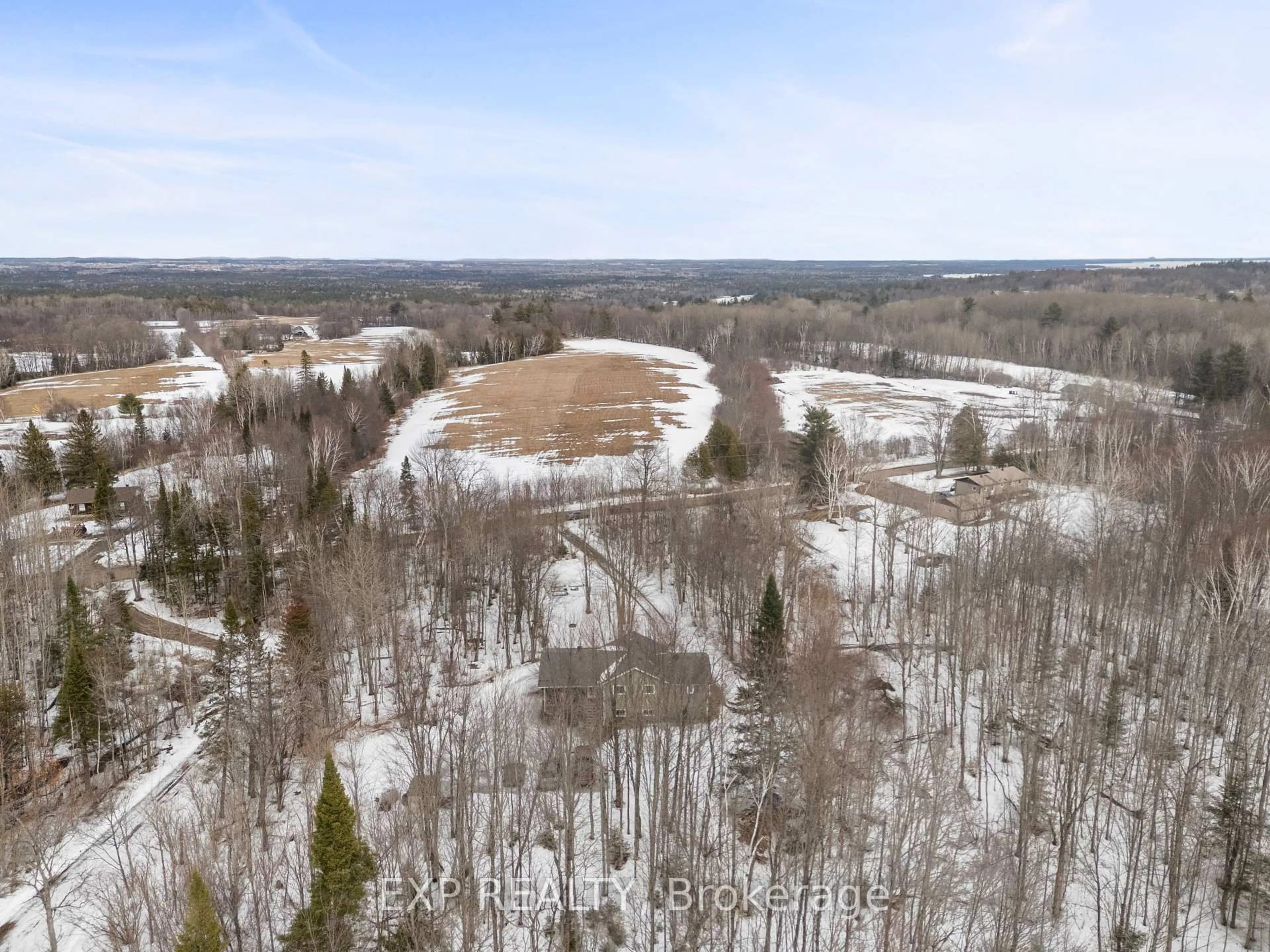 A pic from outside/outdoor area/front of a property/back of a property/a pic from drone, forest/trees view for 317 JIM BARR Rd, Renfrew Ontario K7V 3Z8