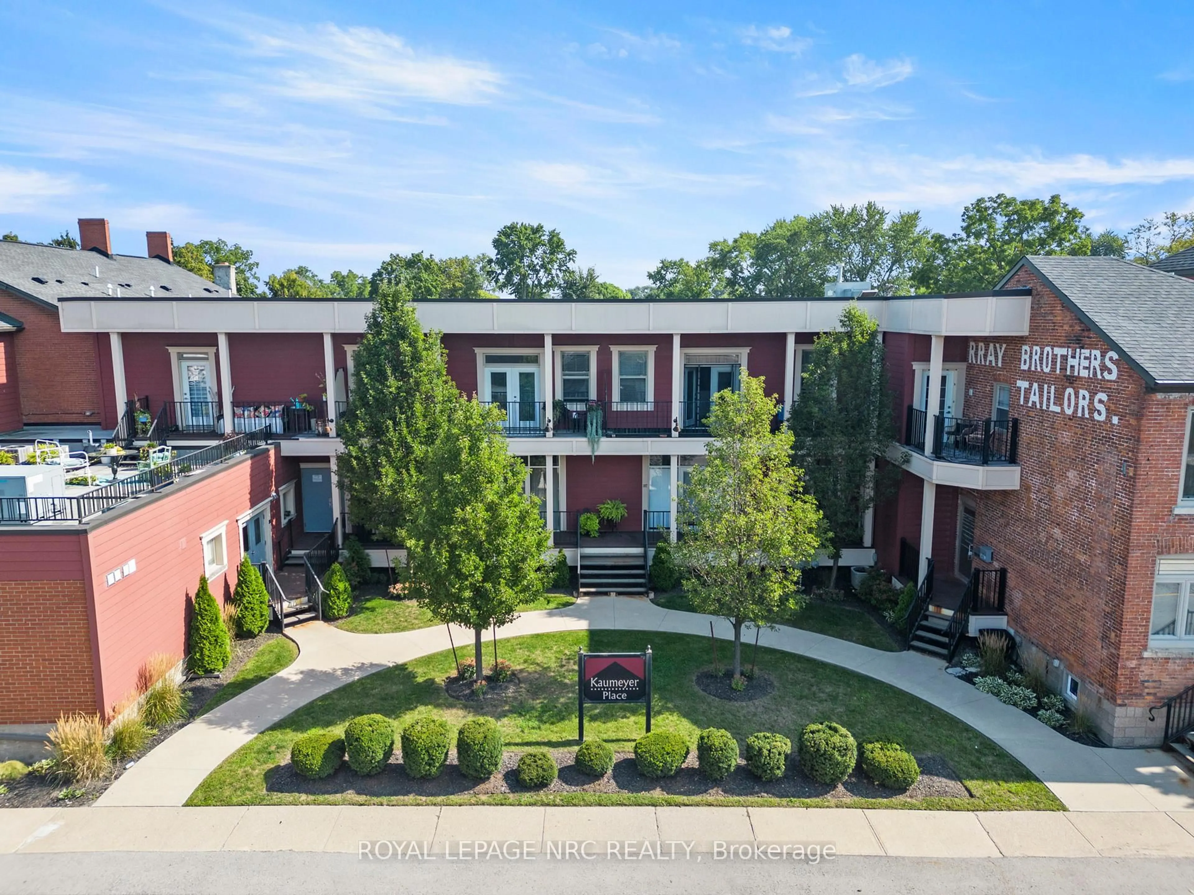 A pic from outside/outdoor area/front of a property/back of a property/a pic from drone, building for 3710 Main St #106, Niagara Falls Ontario L2G 6B1