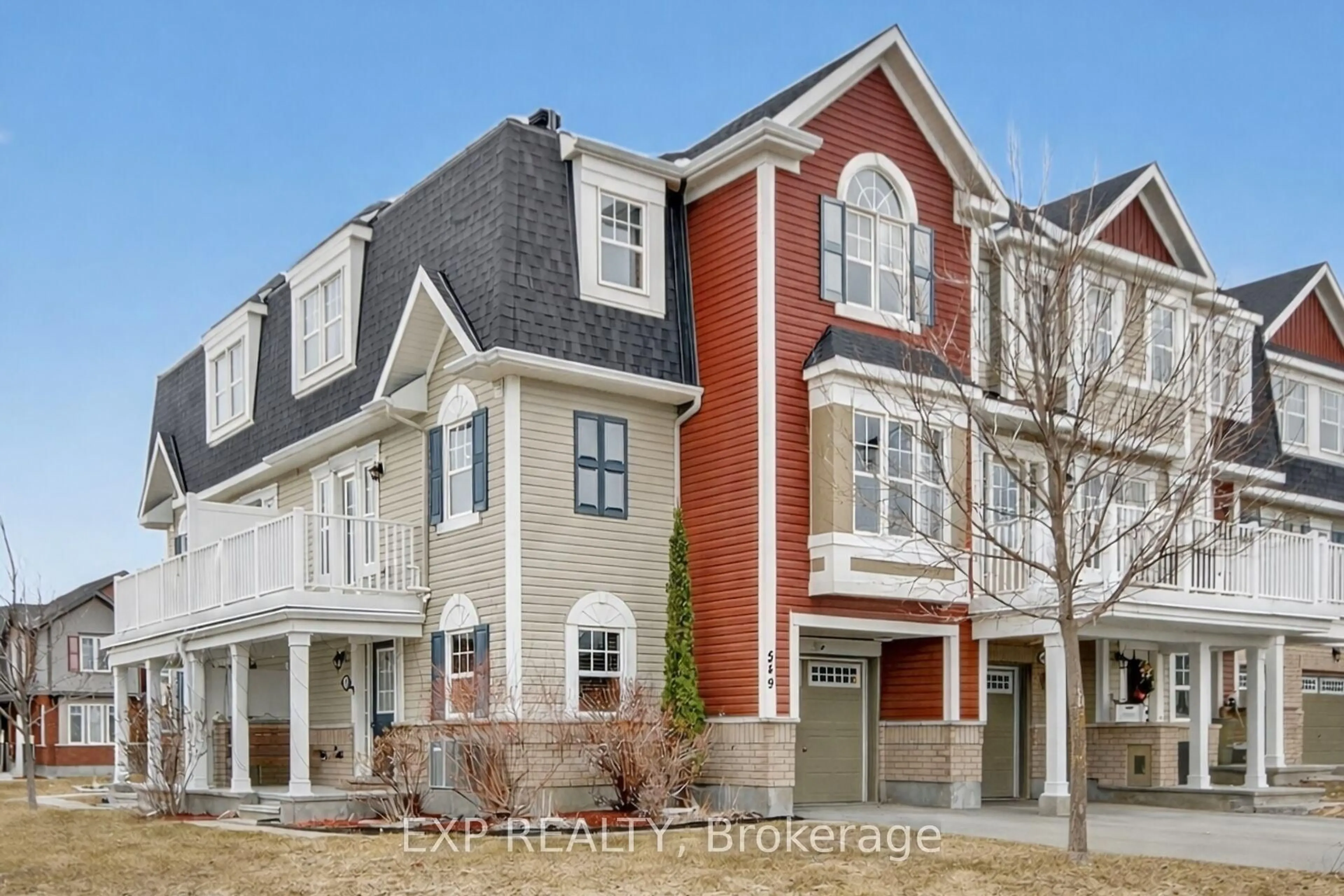 Home with brick exterior material, street for 549 ENSATINA Cres, Ottawa Ontario K2J 6H4