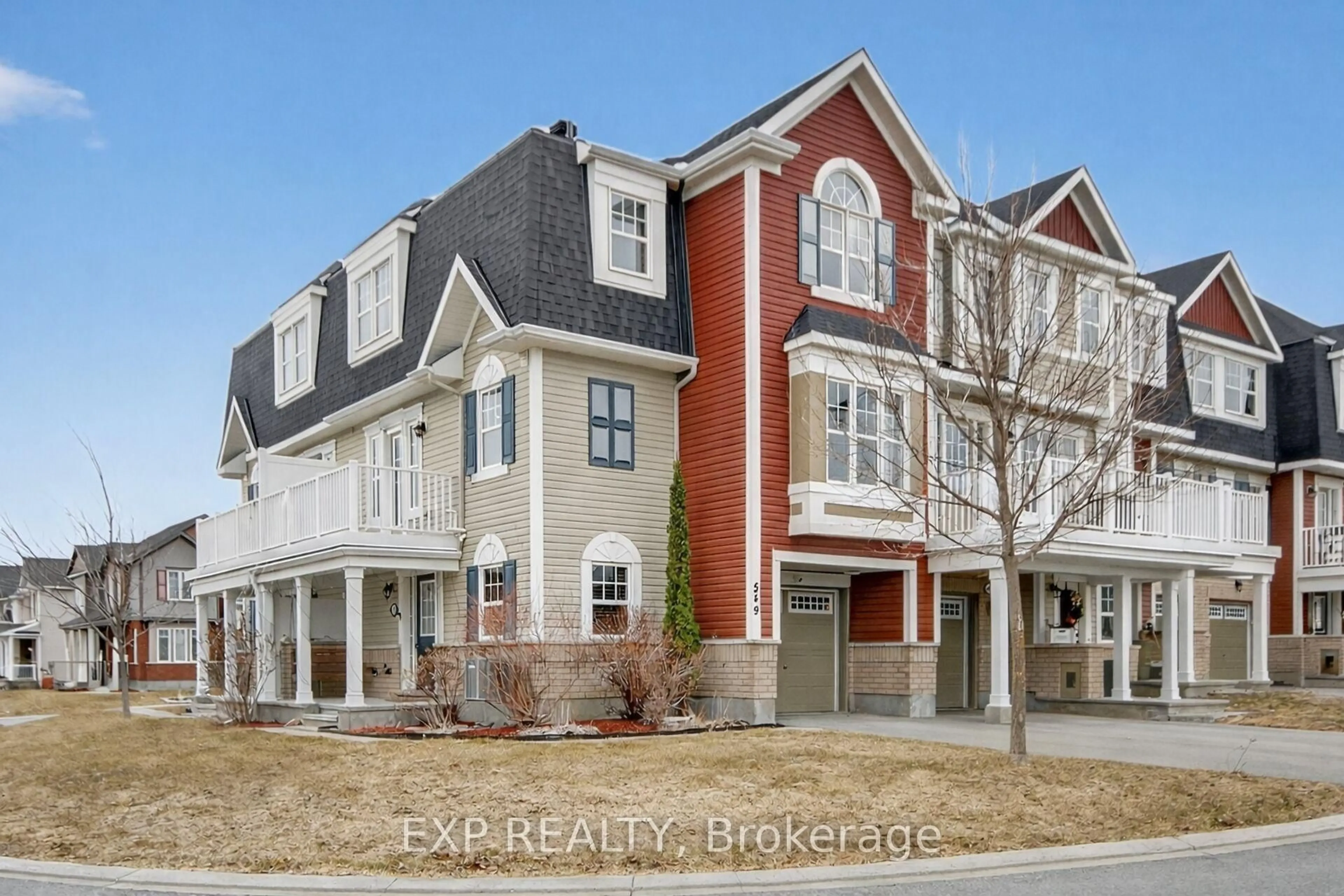 Home with brick exterior material, street for 549 ENSATINA Cres, Ottawa Ontario K2J 6H4