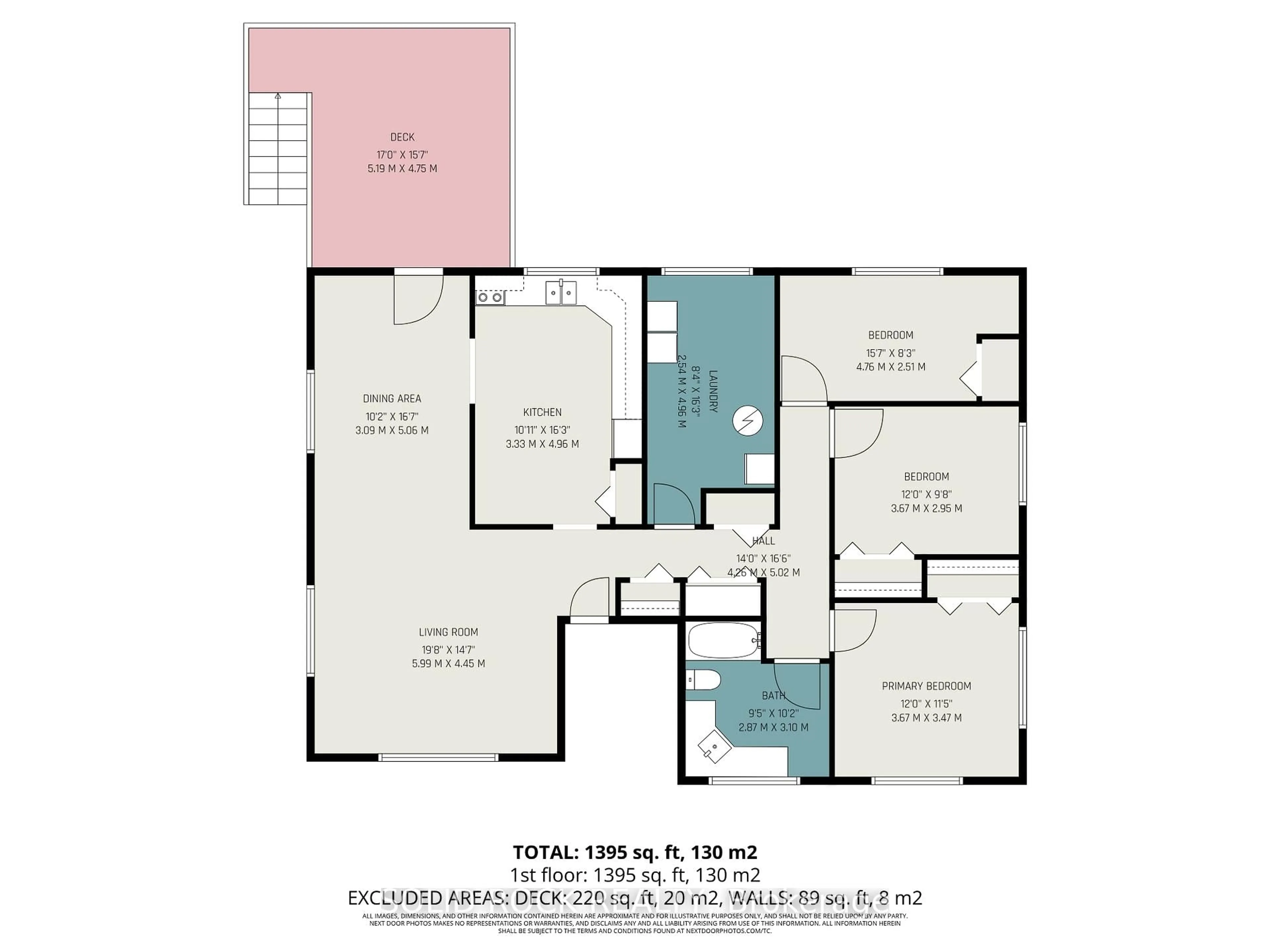 Floor plan for 7 Leeds St, Smiths Falls Ontario K7A 2M6