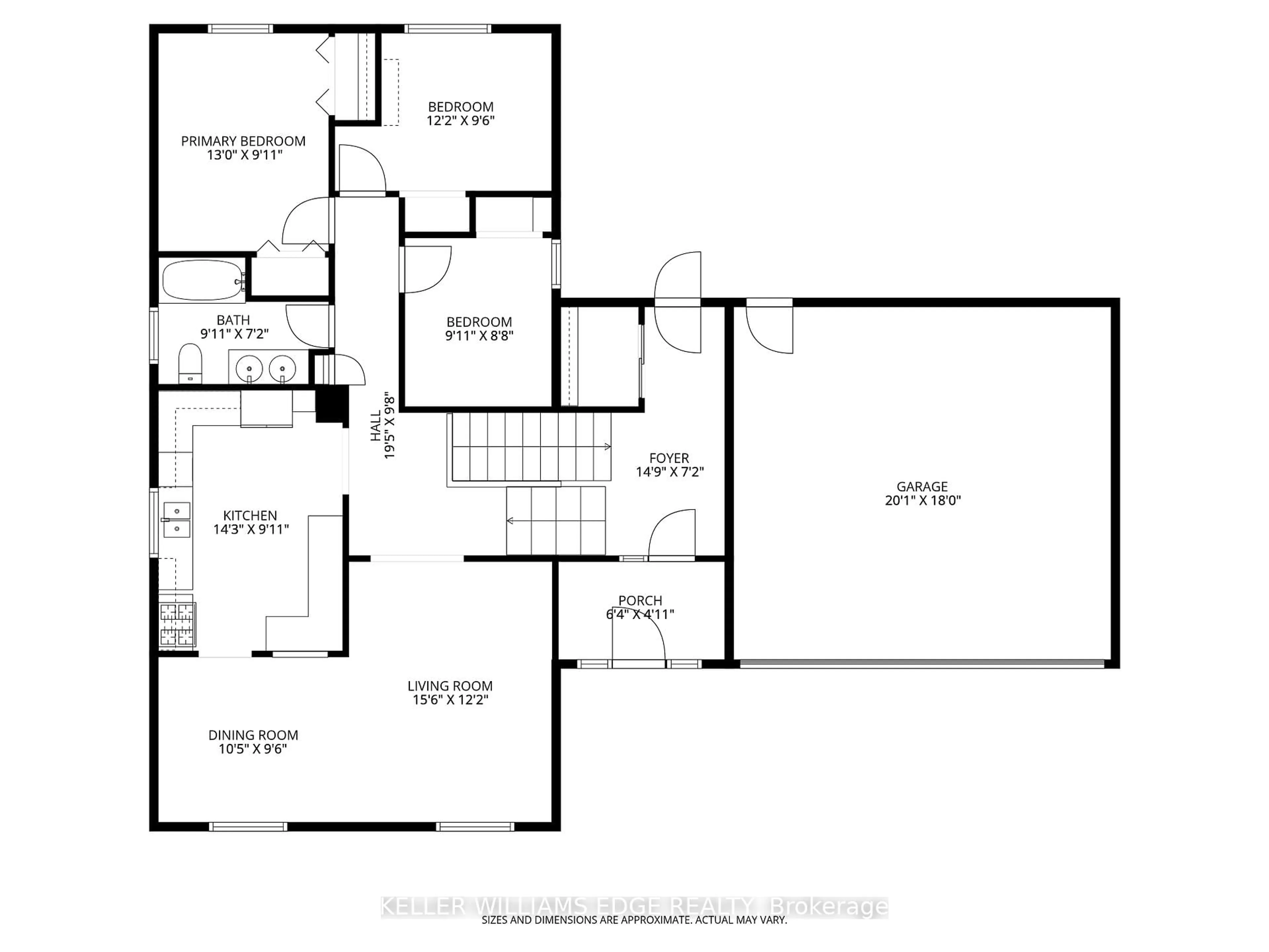 Floor plan for 21 Milverton Clse, Hamilton Ontario L0R 2H3