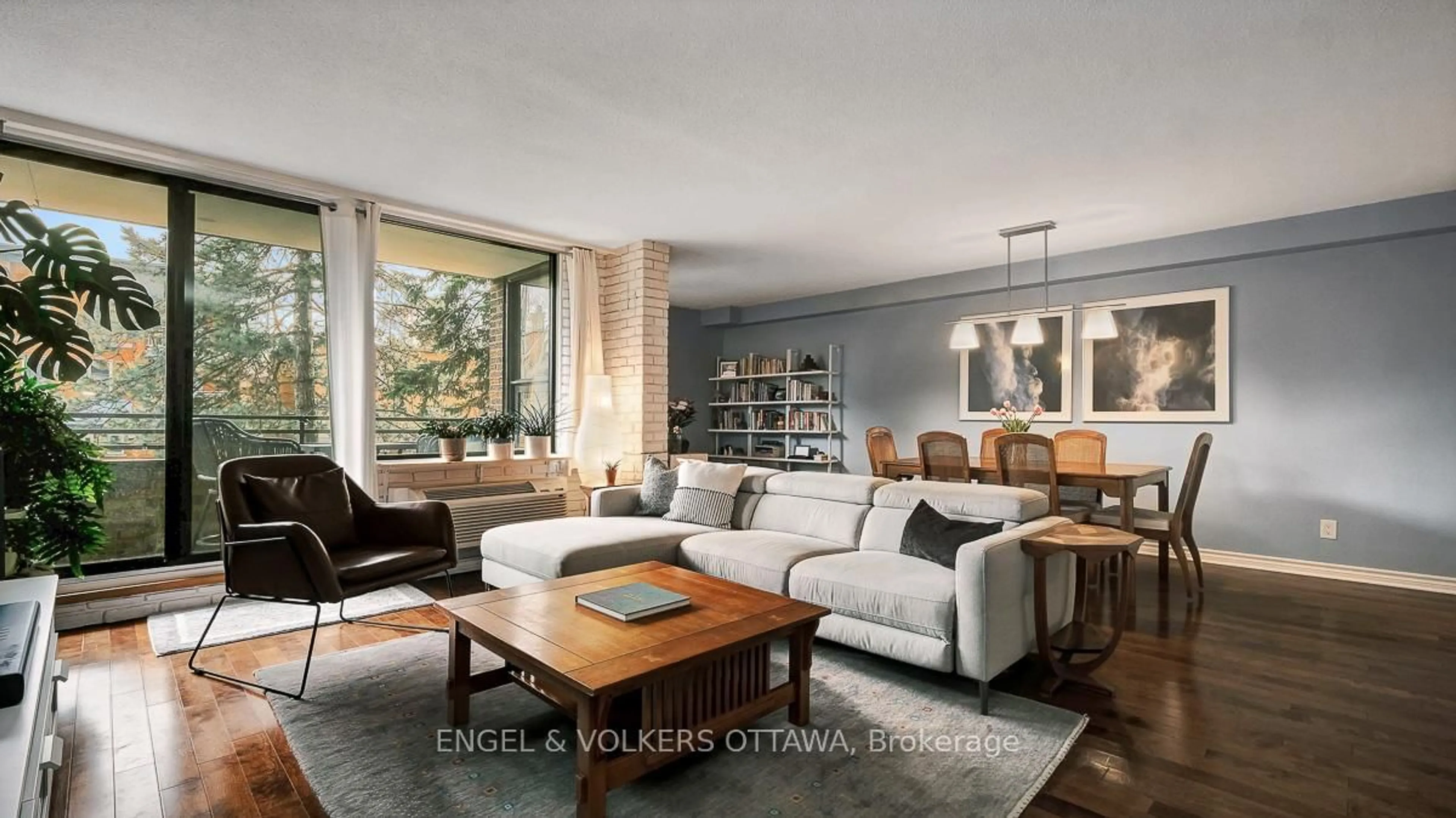 Living room with furniture, unknown for 71 Somerset St #204, Ottawa Ontario K2P 2G2