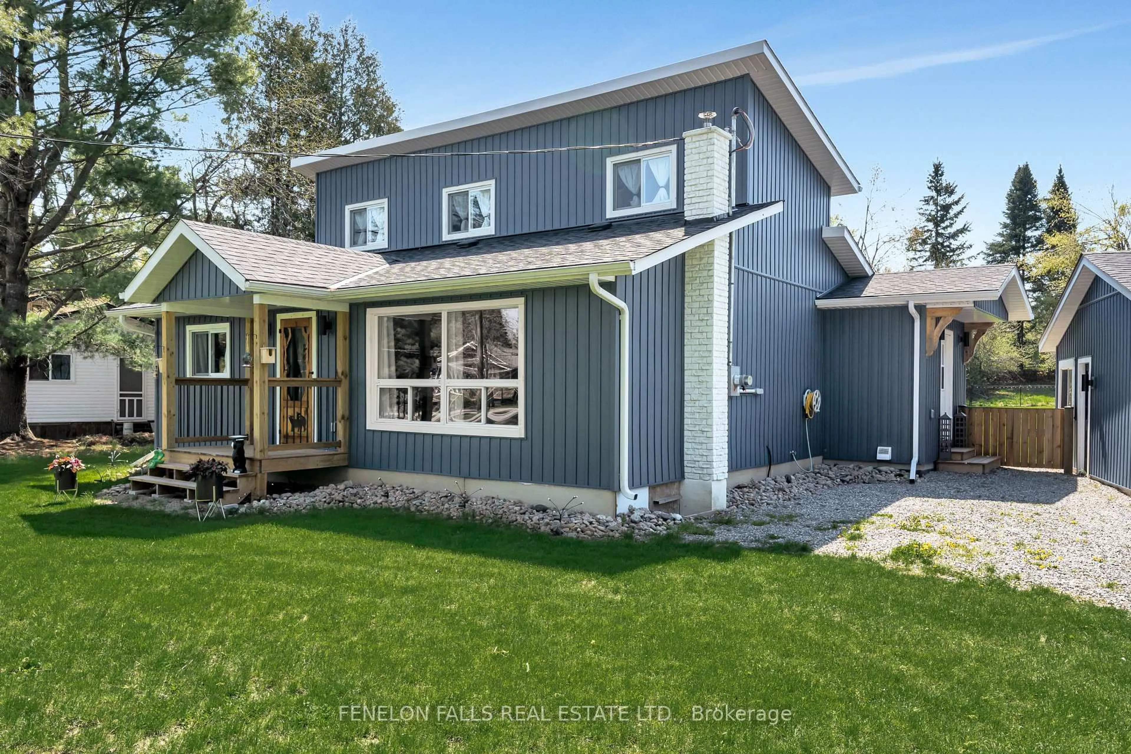 Home with vinyl exterior material, street for 138 Alpine Lake Rd, Trent Lakes Ontario K0M 1A0