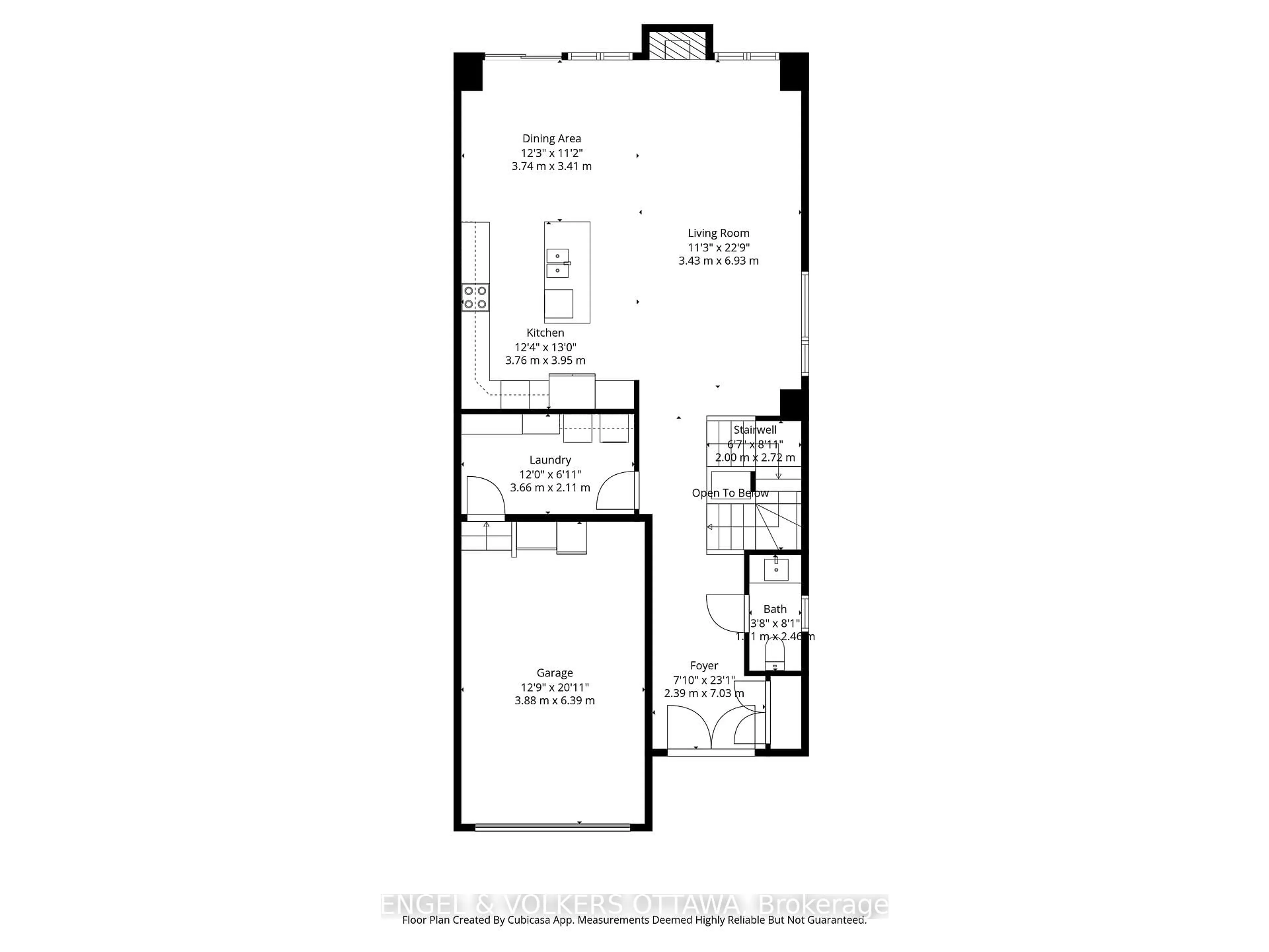Floor plan for 779 Ovation Grve, Ottawa Ontario K1T 0X6