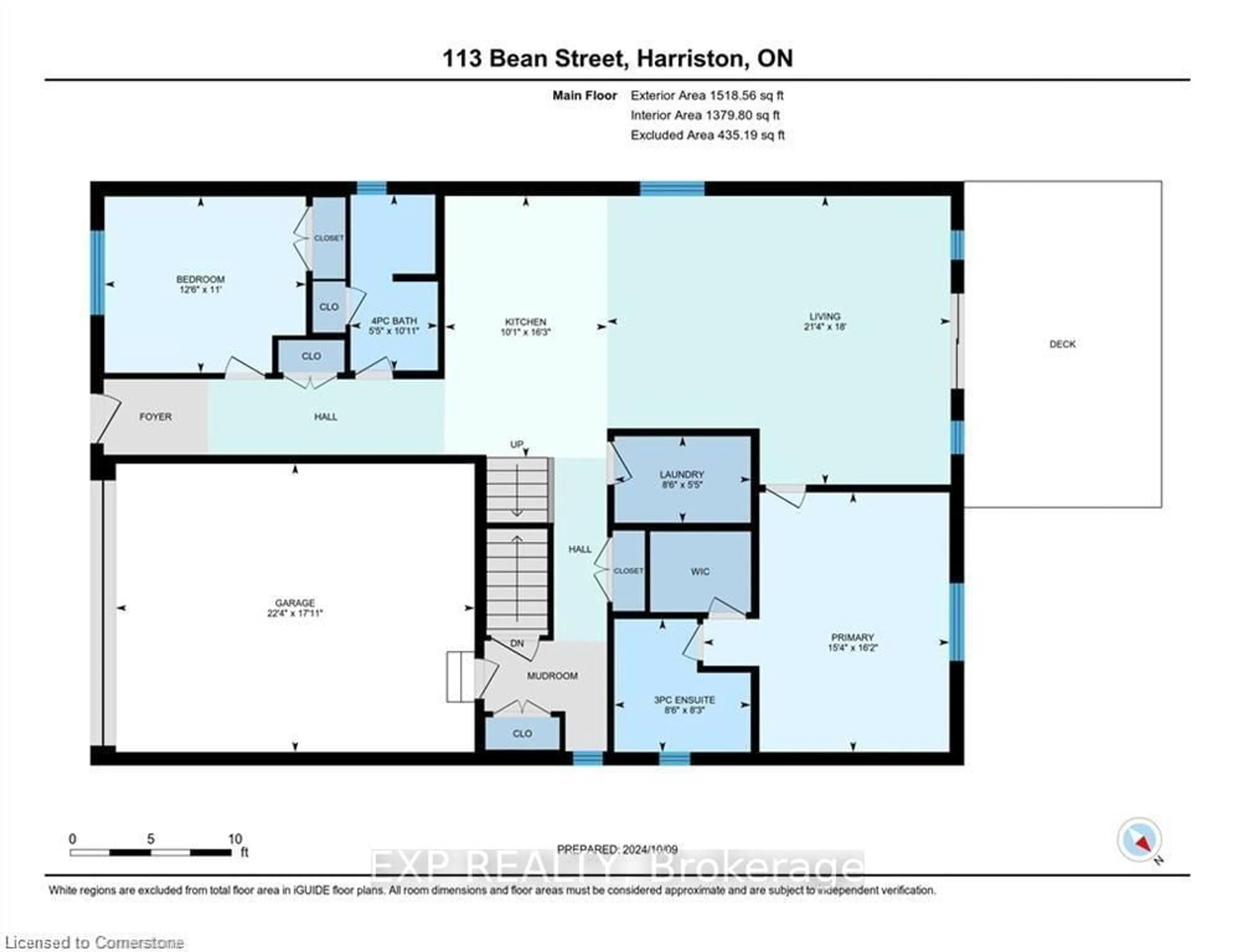 Floor plan for 113 Bean St, Minto Ontario N0G 1Z0