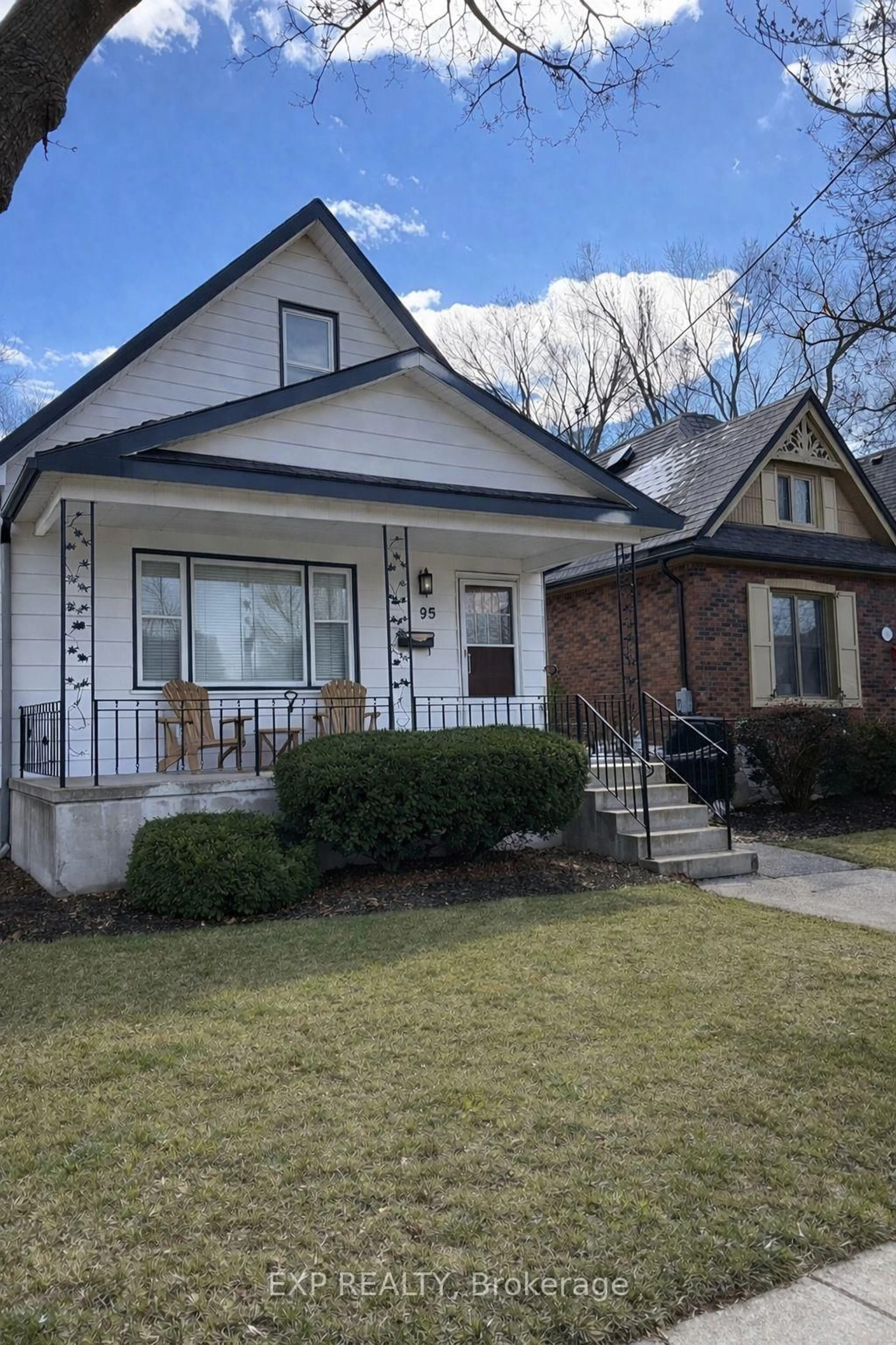 Home with brick exterior material, street for 95 Langarth St, London South Ontario N6C 1Z3