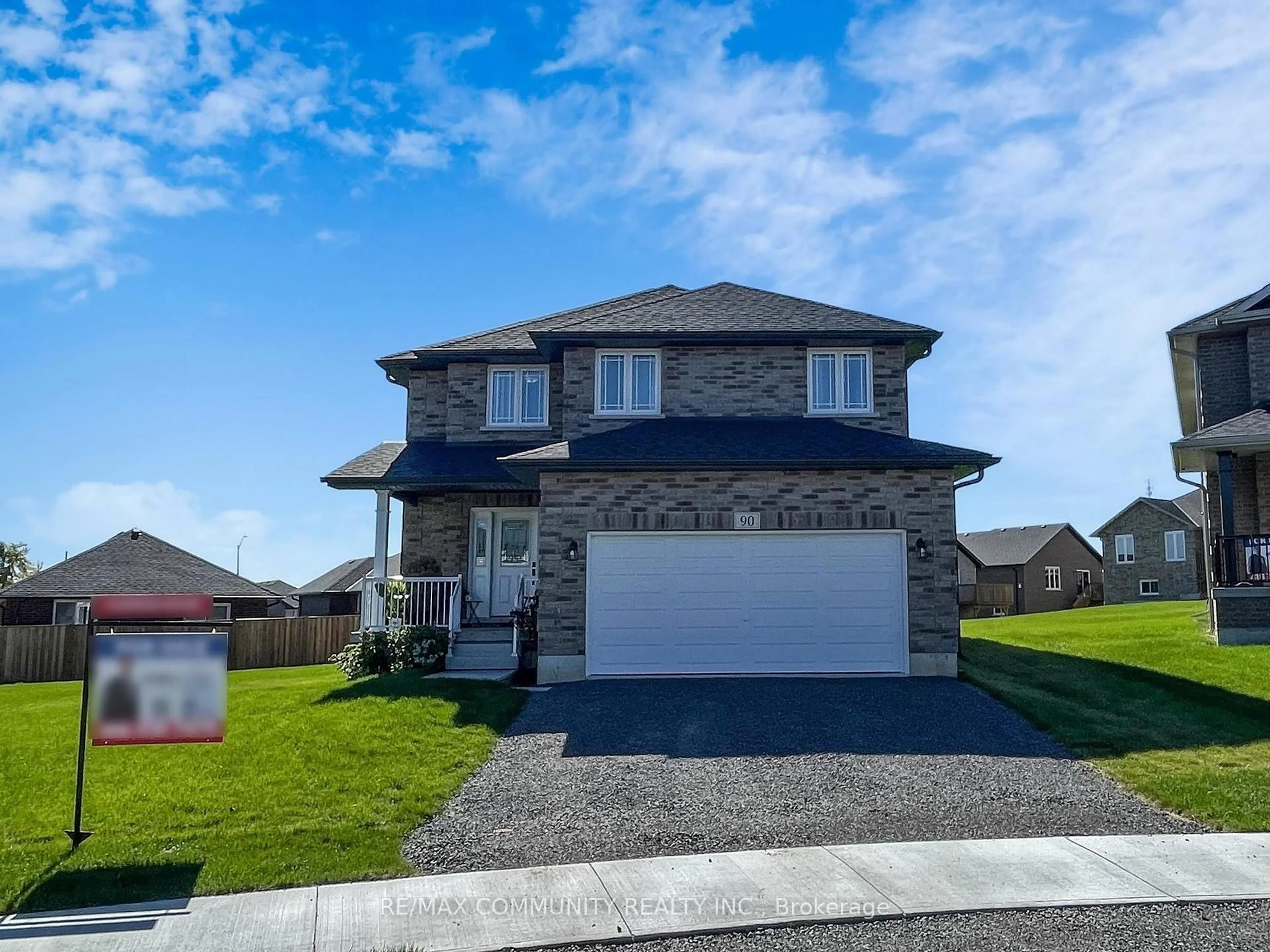 Home with brick exterior material, street for 90 Keeler Crt, Asphodel-Norwood Ontario K0L 2V0