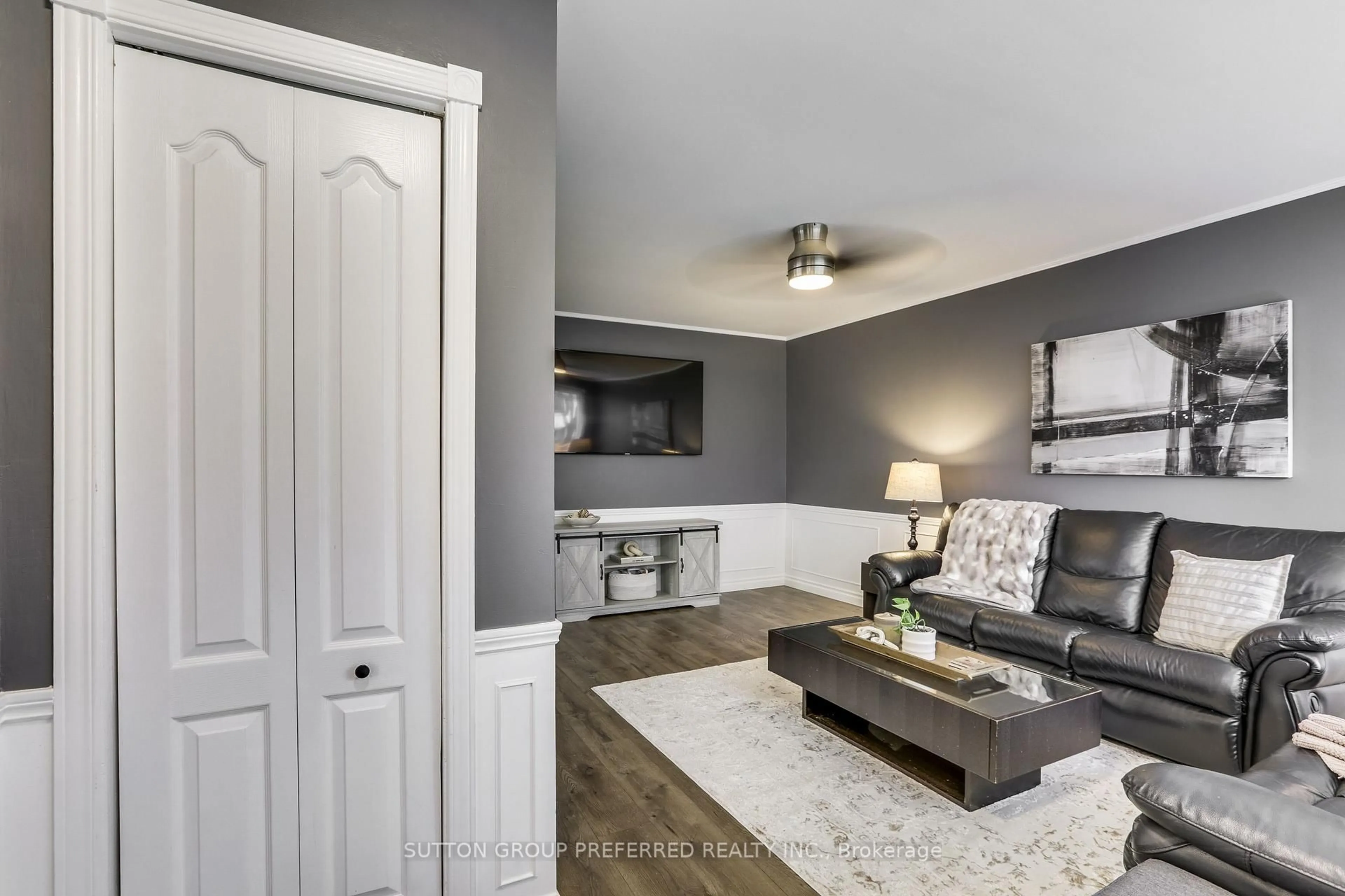 Living room with furniture, unknown for 159 Harding Cres, London South Ontario N6E 1G2