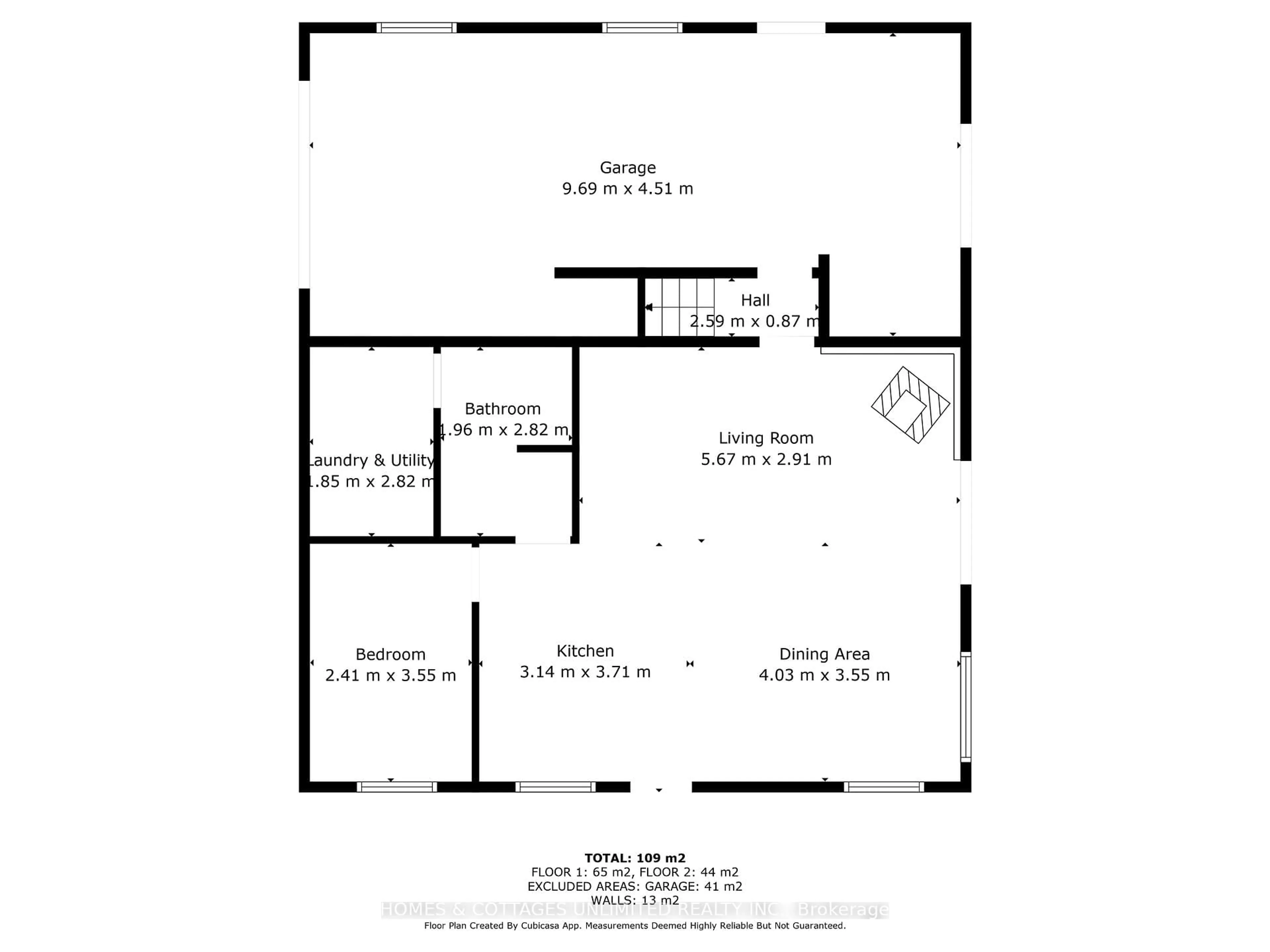 Floor plan for 185 Maple Hollow Dr, Mcdonalds Corners Ontario K0G 1M0