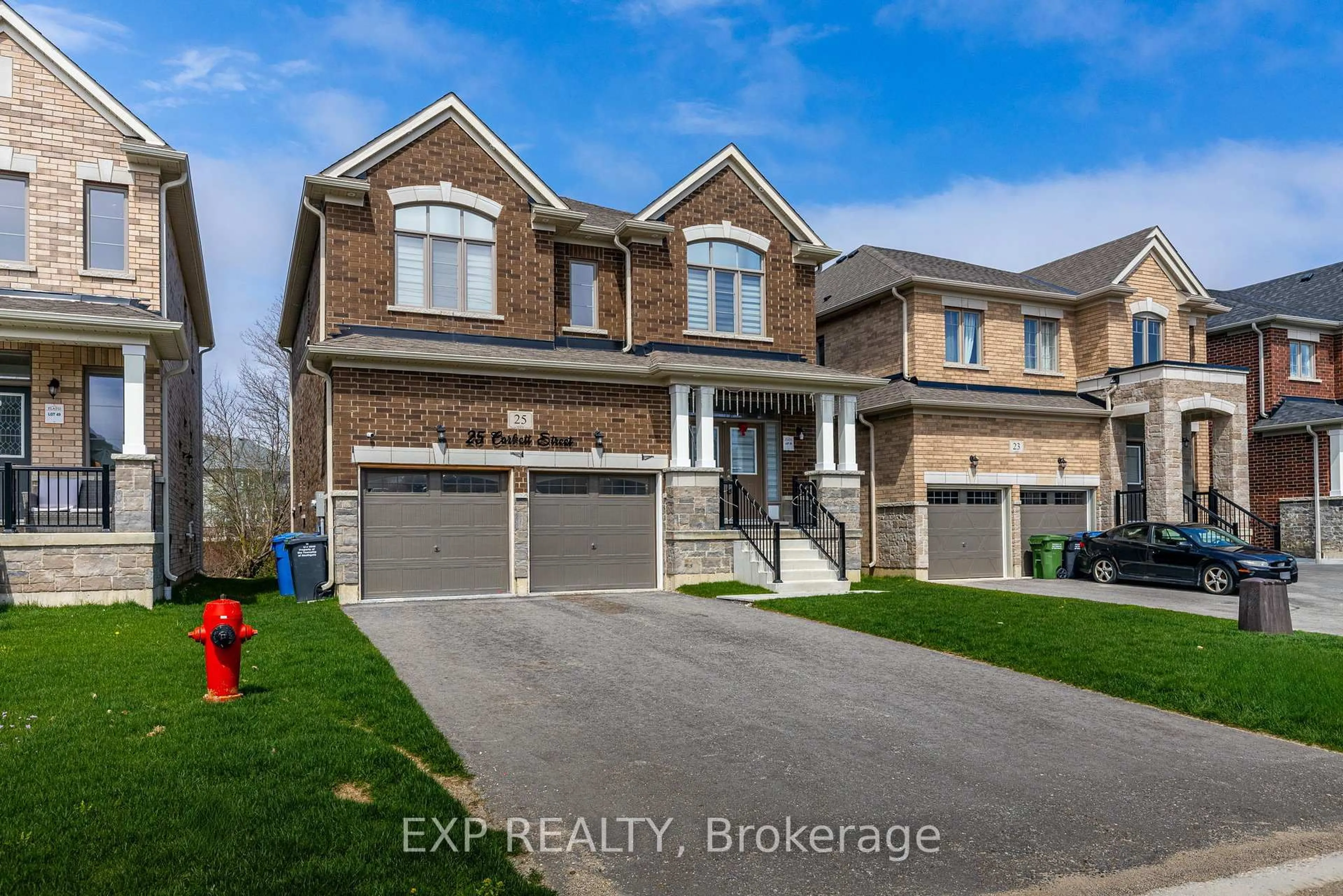 Home with brick exterior material, street for 25 Corbett St, Southgate Ontario N0C 1B0