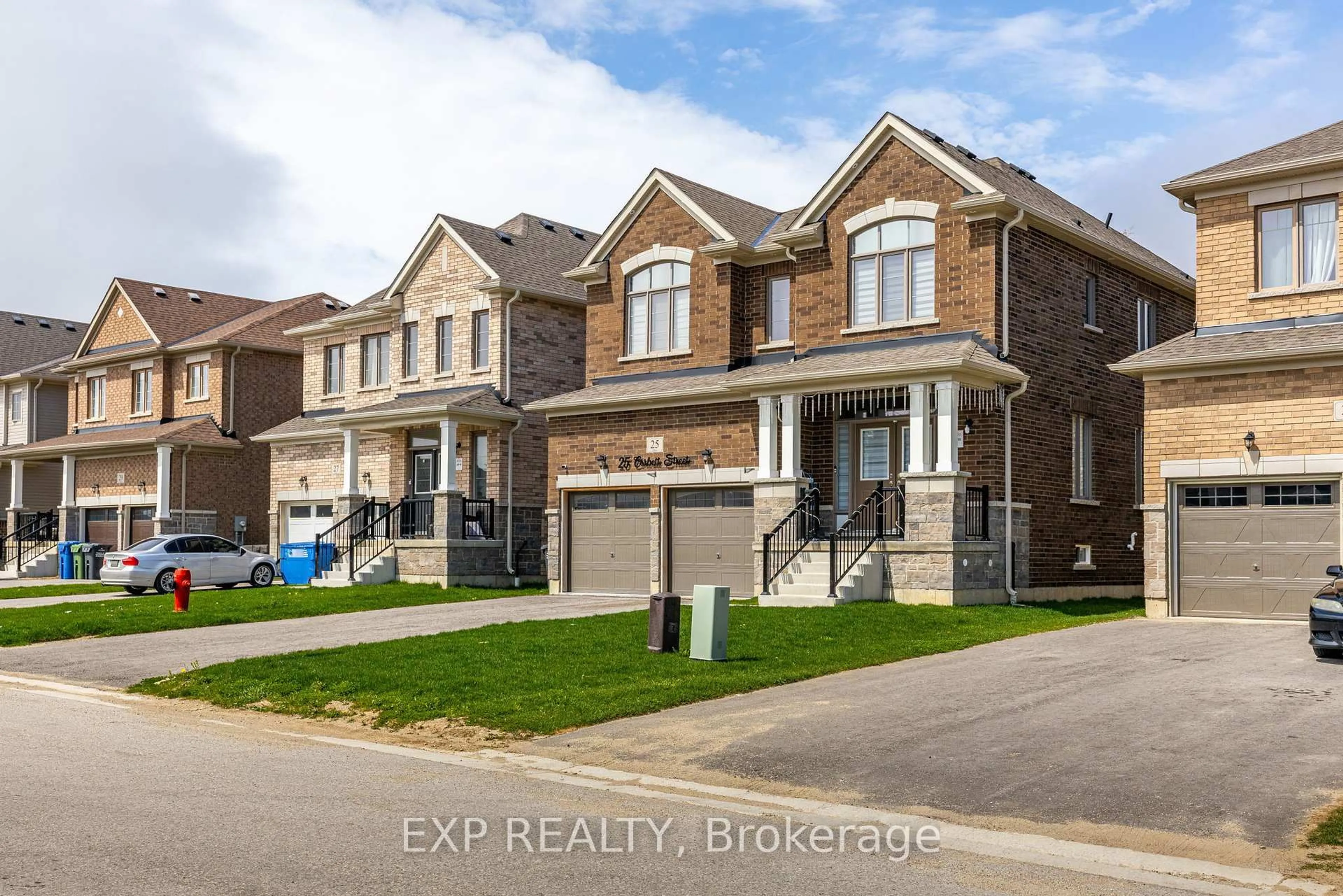 Home with brick exterior material, street for 25 Corbett St, Southgate Ontario N0C 1B0