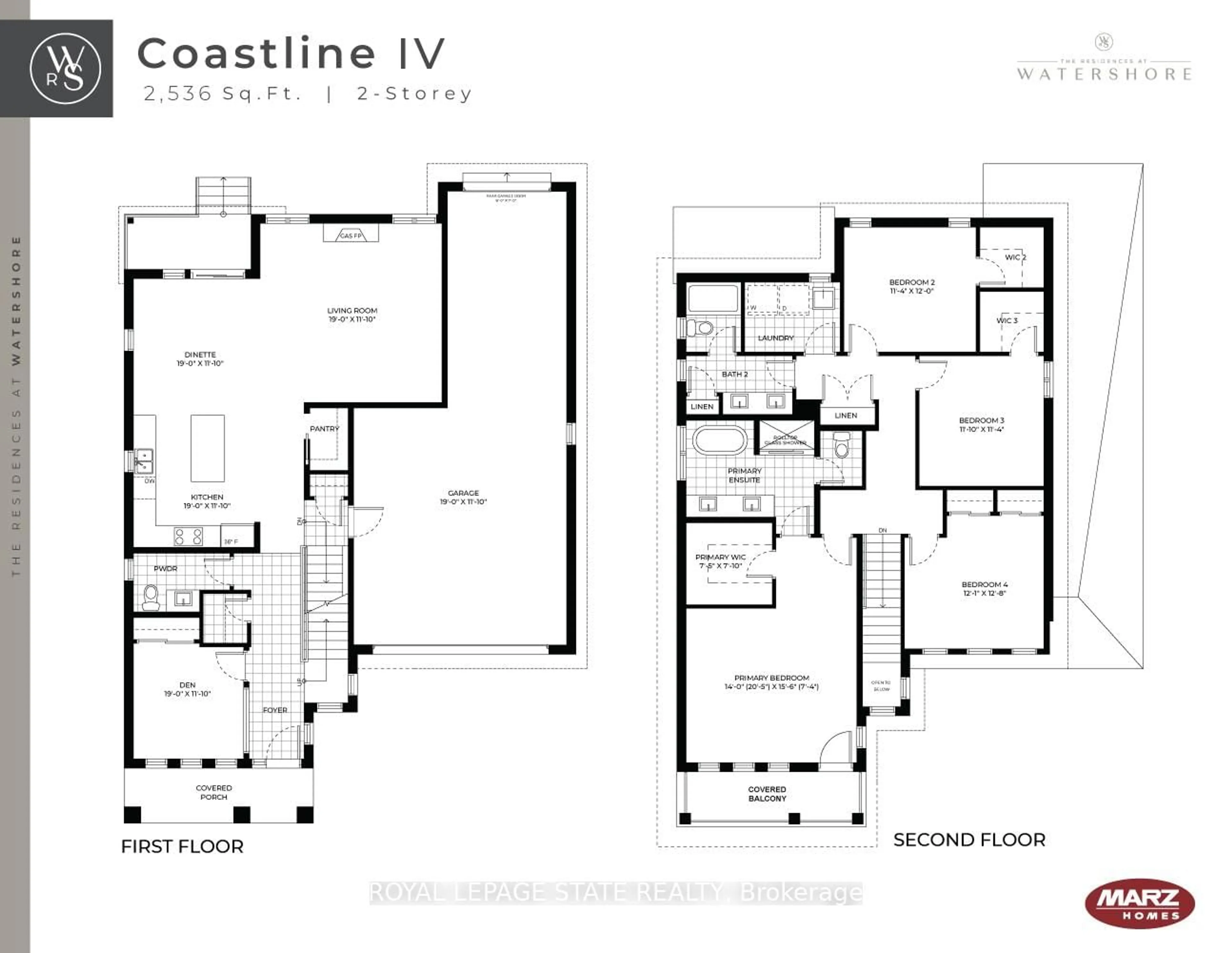 Floor plan for 100 Watershore Dr #15, Hamilton Ontario L8E 0C1
