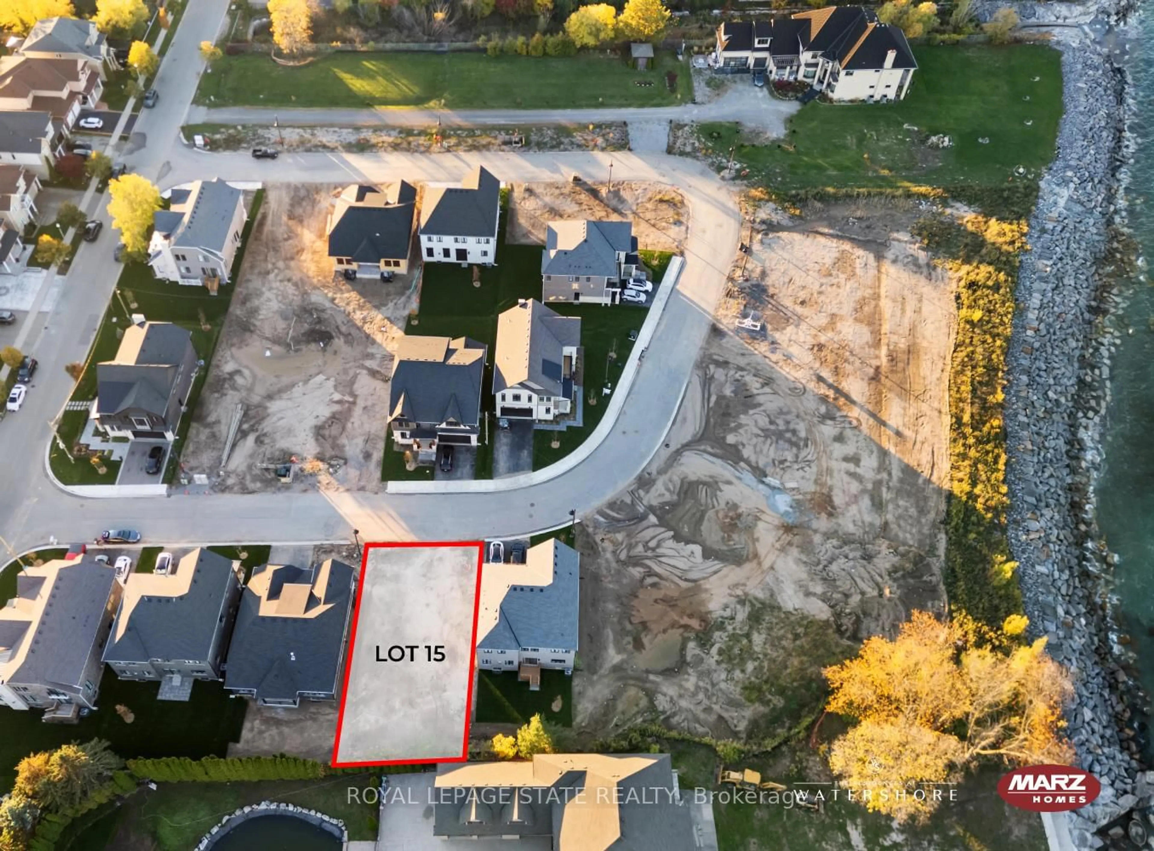 A pic from outside/outdoor area/front of a property/back of a property/a pic from drone, street for 100 Watershore Dr #15, Hamilton Ontario L8E 0C1