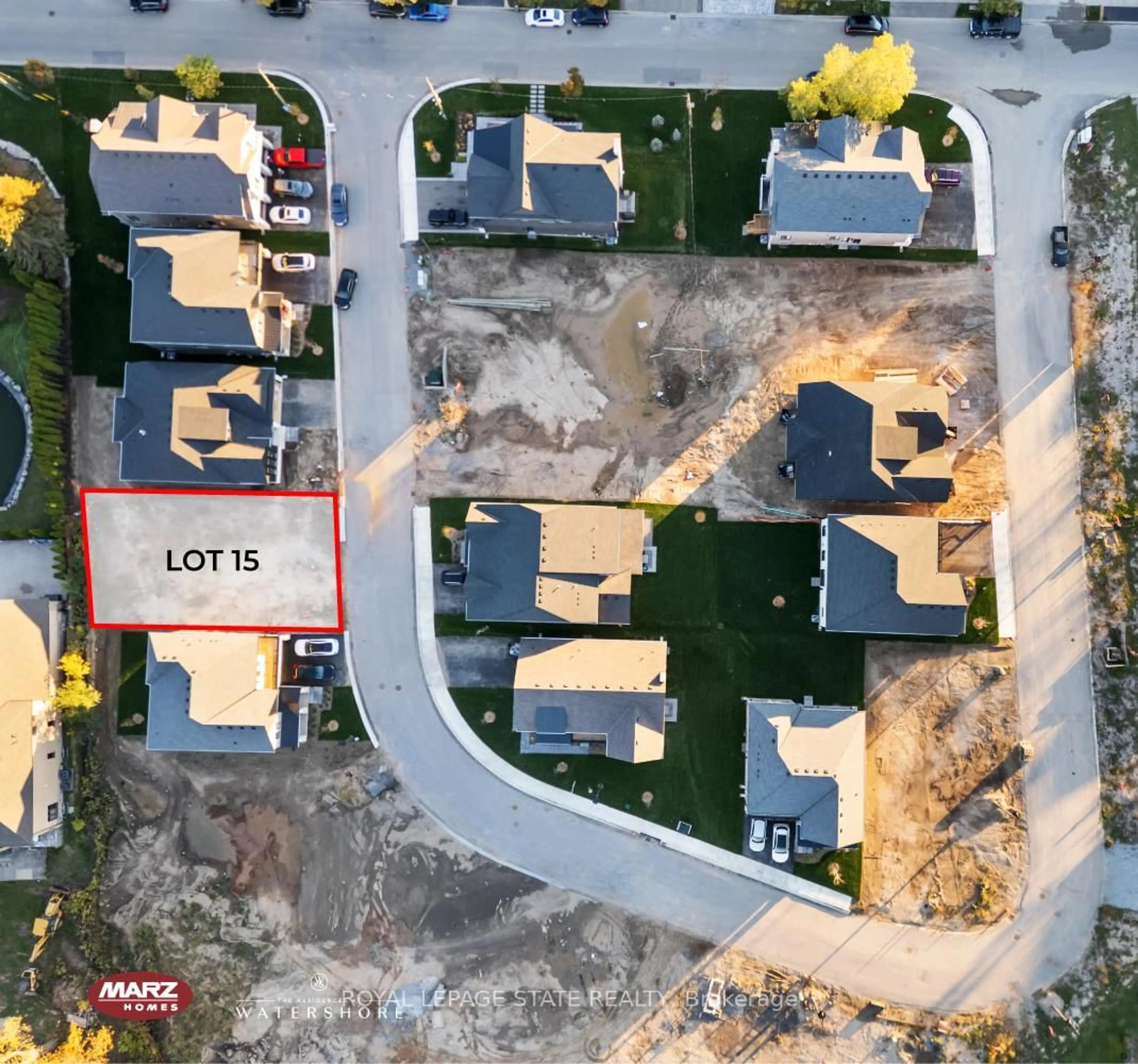 A pic from outside/outdoor area/front of a property/back of a property/a pic from drone, street for 100 Watershore Dr #15, Hamilton Ontario L8E 0C1