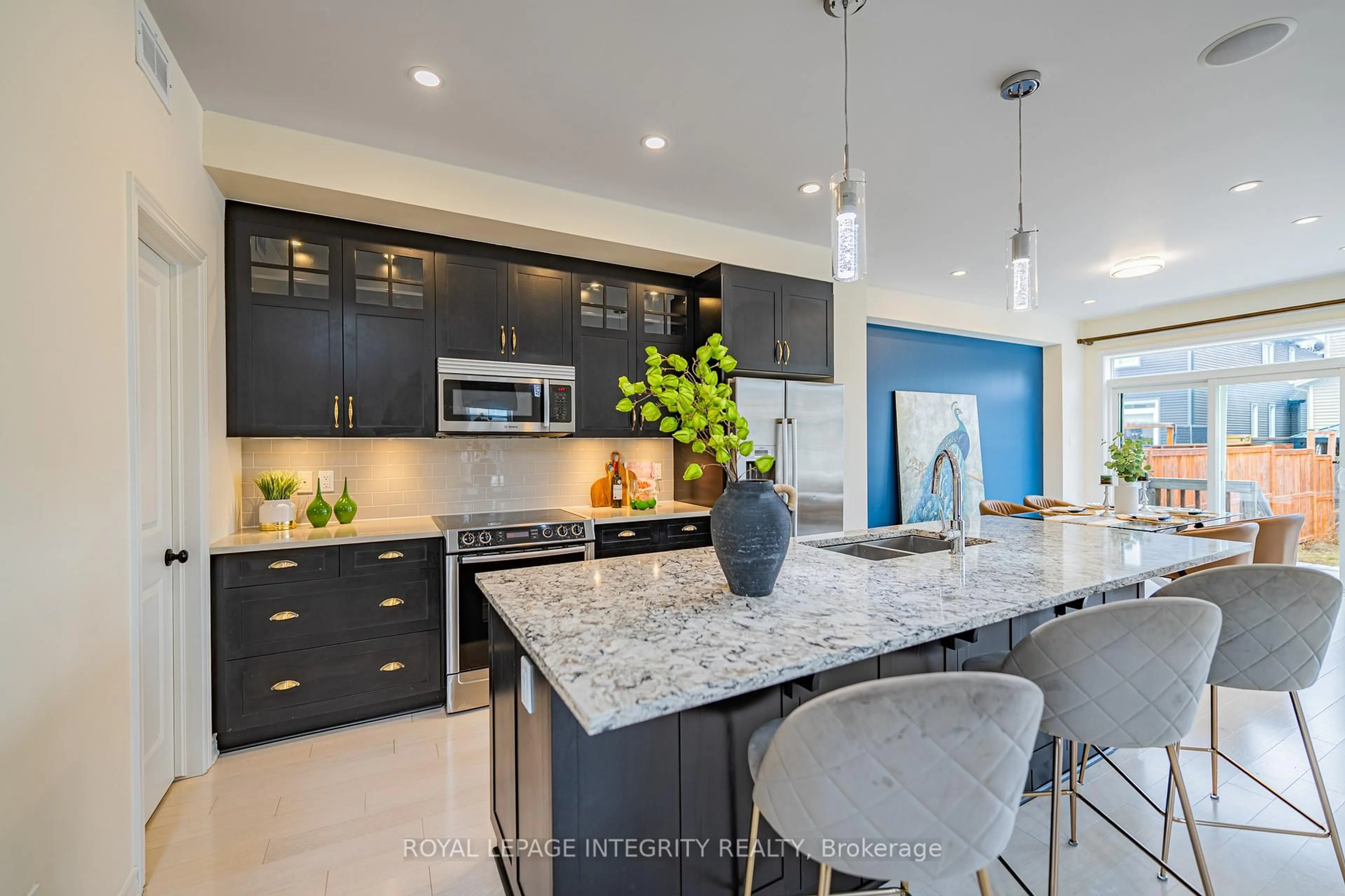 Contemporary kitchen, ceramic/tile floor for 1882 Maple Grove Rd, Ottawa Ontario K2S 0W4