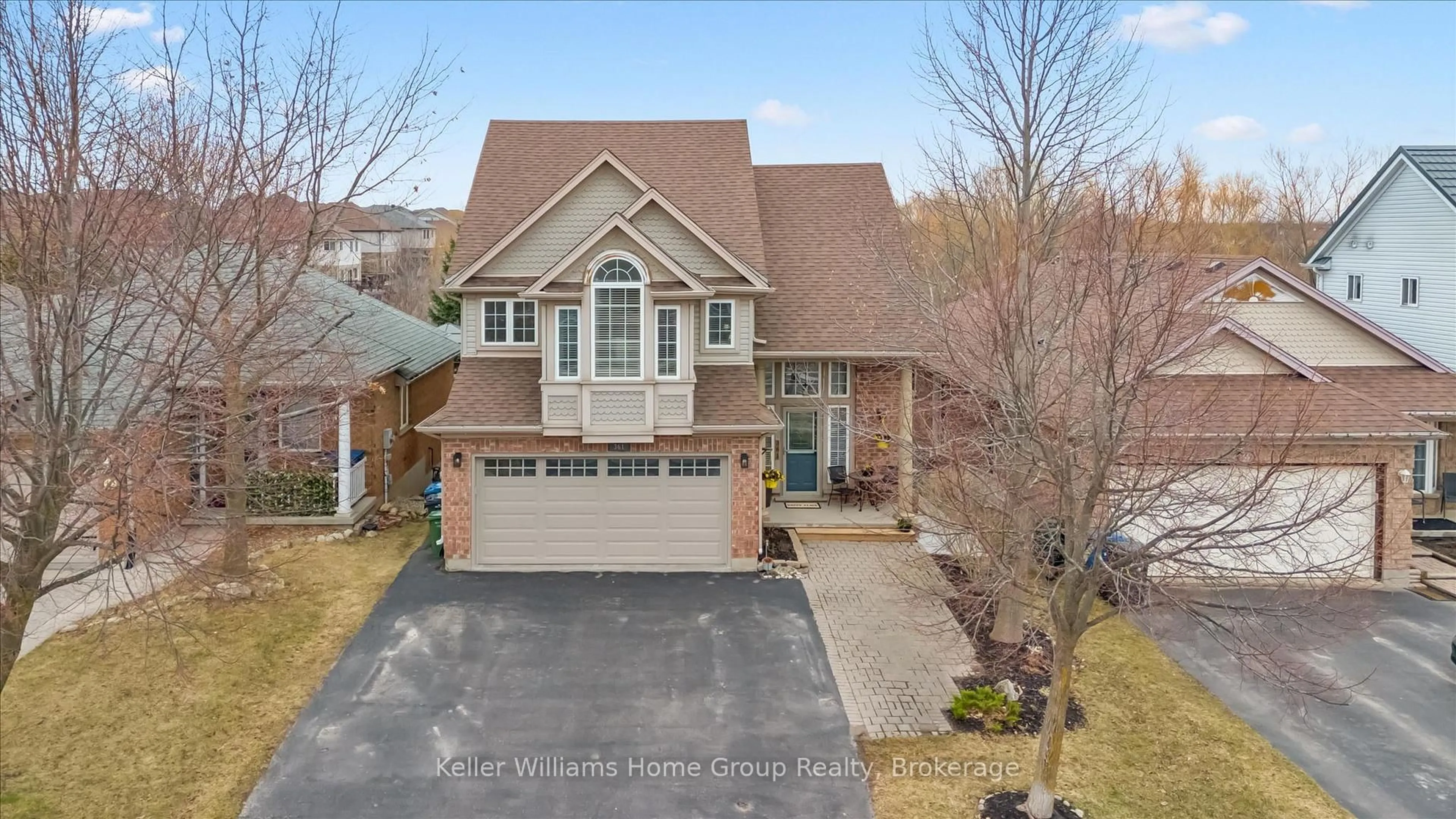 A pic from outside/outdoor area/front of a property/back of a property/a pic from drone, street for 361 Starwood Dr, Guelph Ontario N1E 7A5