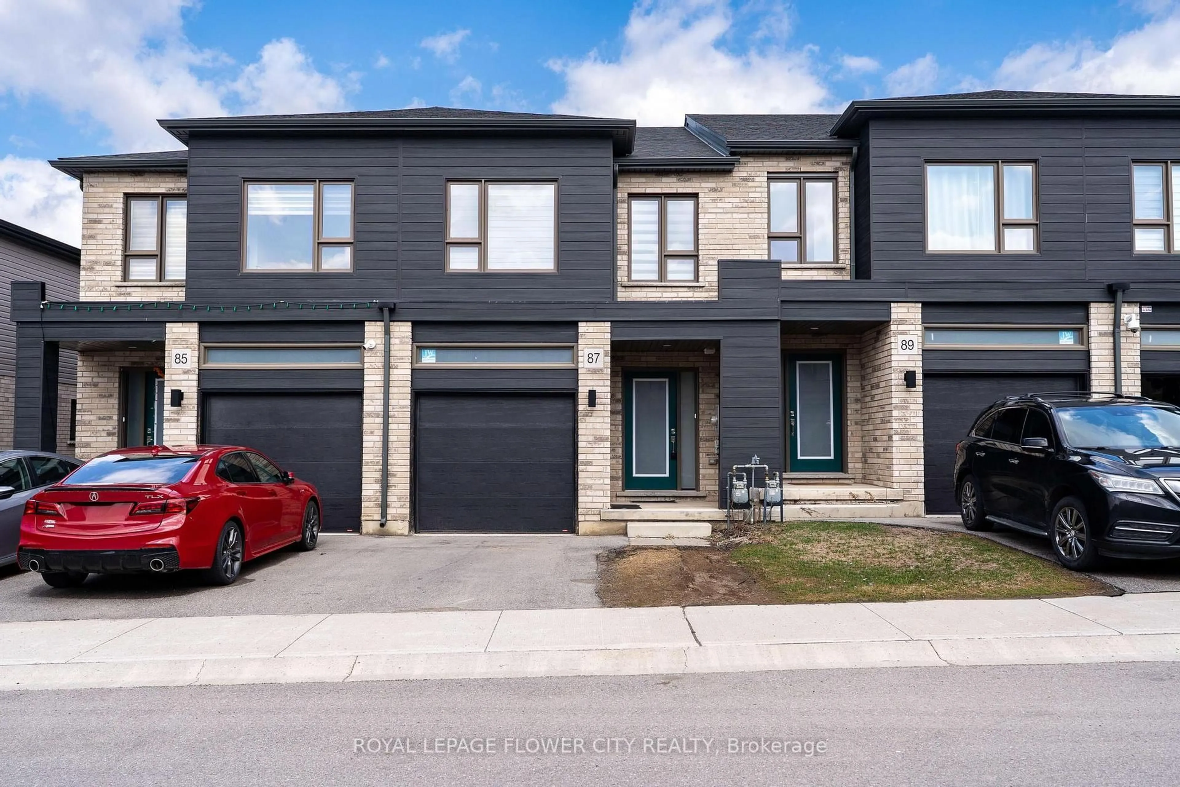 Home with brick exterior material, street for 87 Pony Way, Kitchener Ontario N2R 0R8