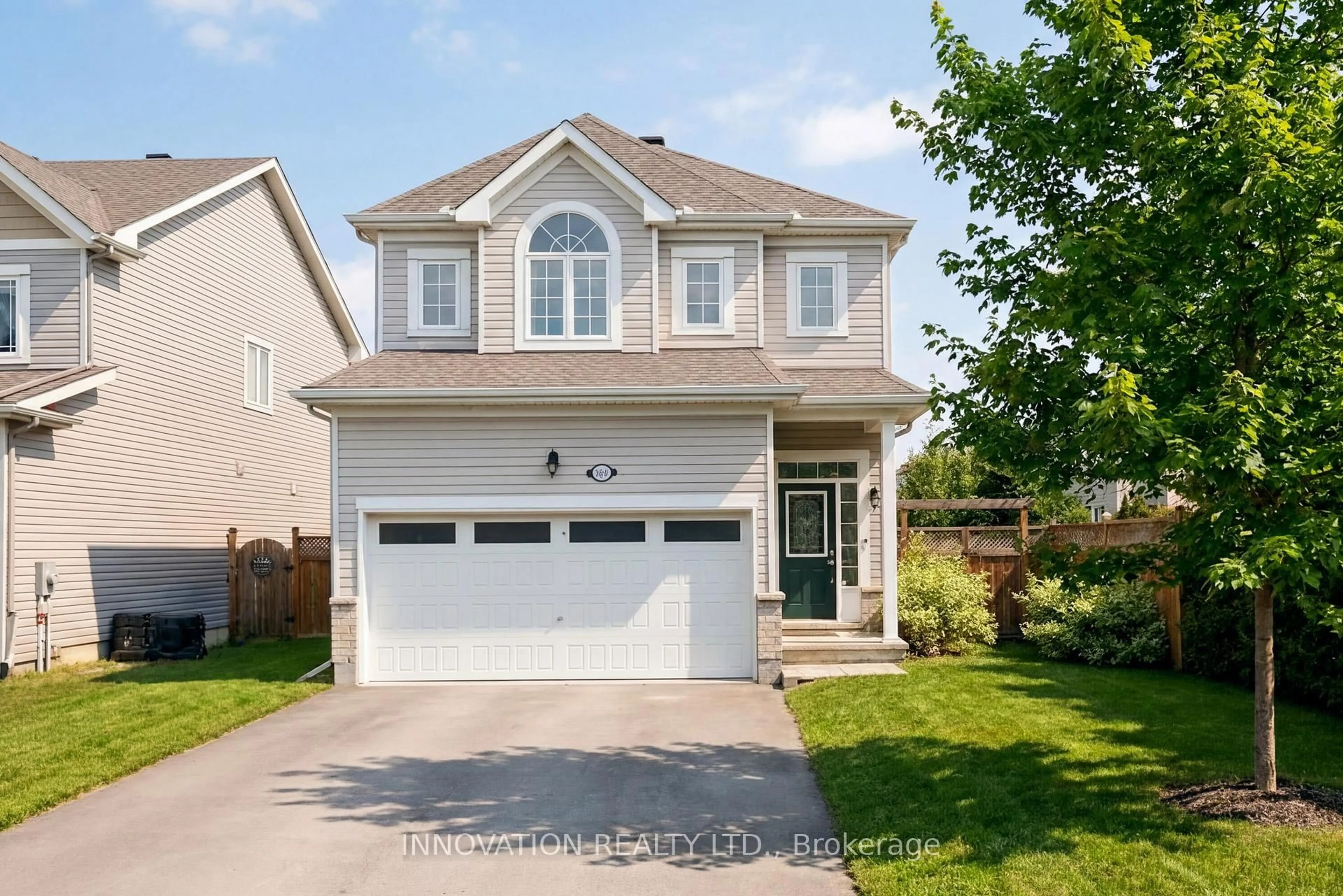 Home with vinyl exterior material, street for 1869 Glencrest Rd, North Grenville Ontario K0G 1J0