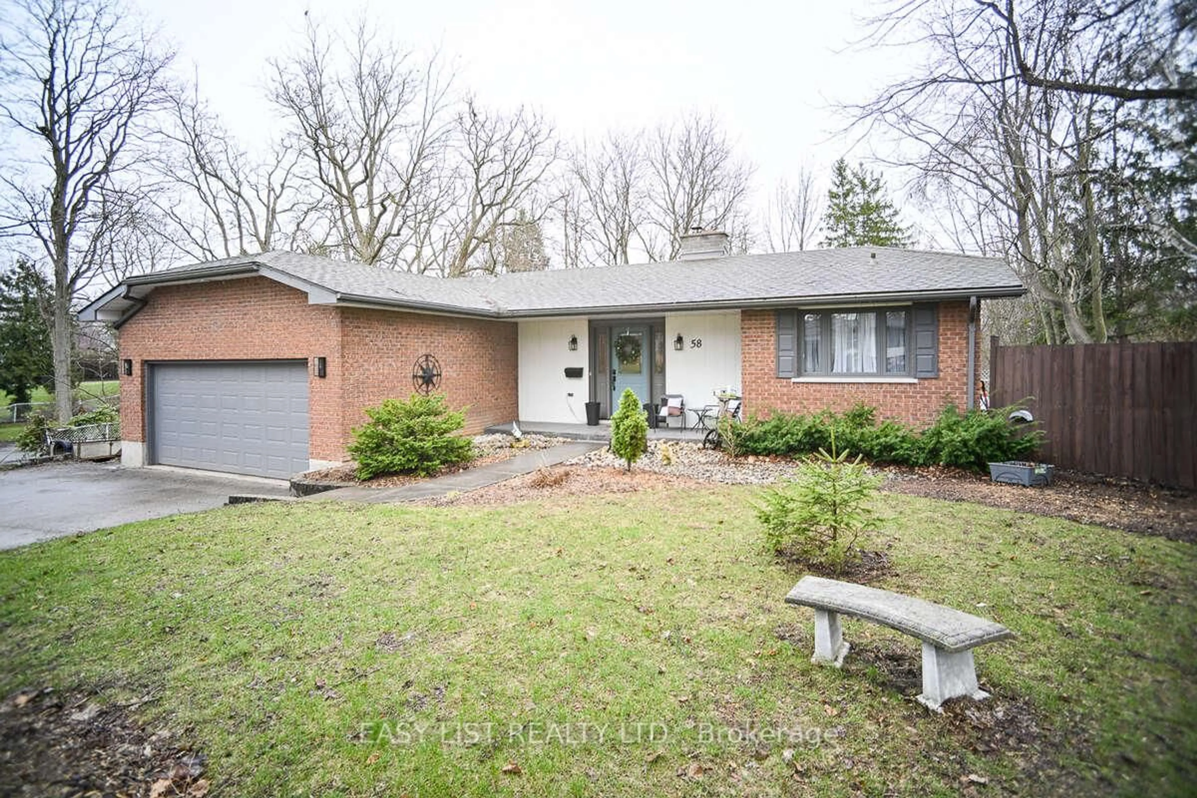 Home with brick exterior material, street for 58 Pannell Lane, Strathroy-Caradoc Ontario N7G 2C6
