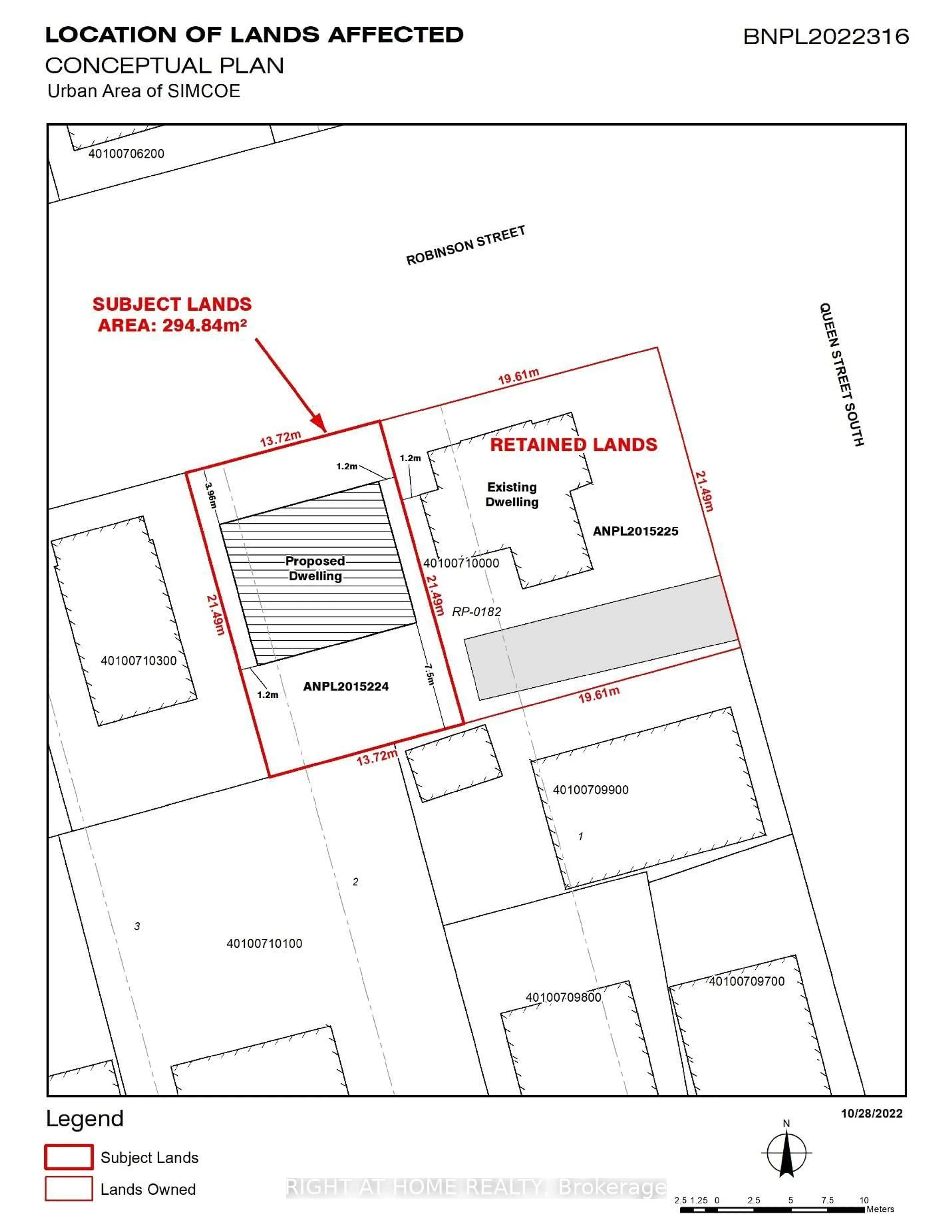 Floor plan for 252 Robinson St, Norfolk Ontario N3Y 1X5
