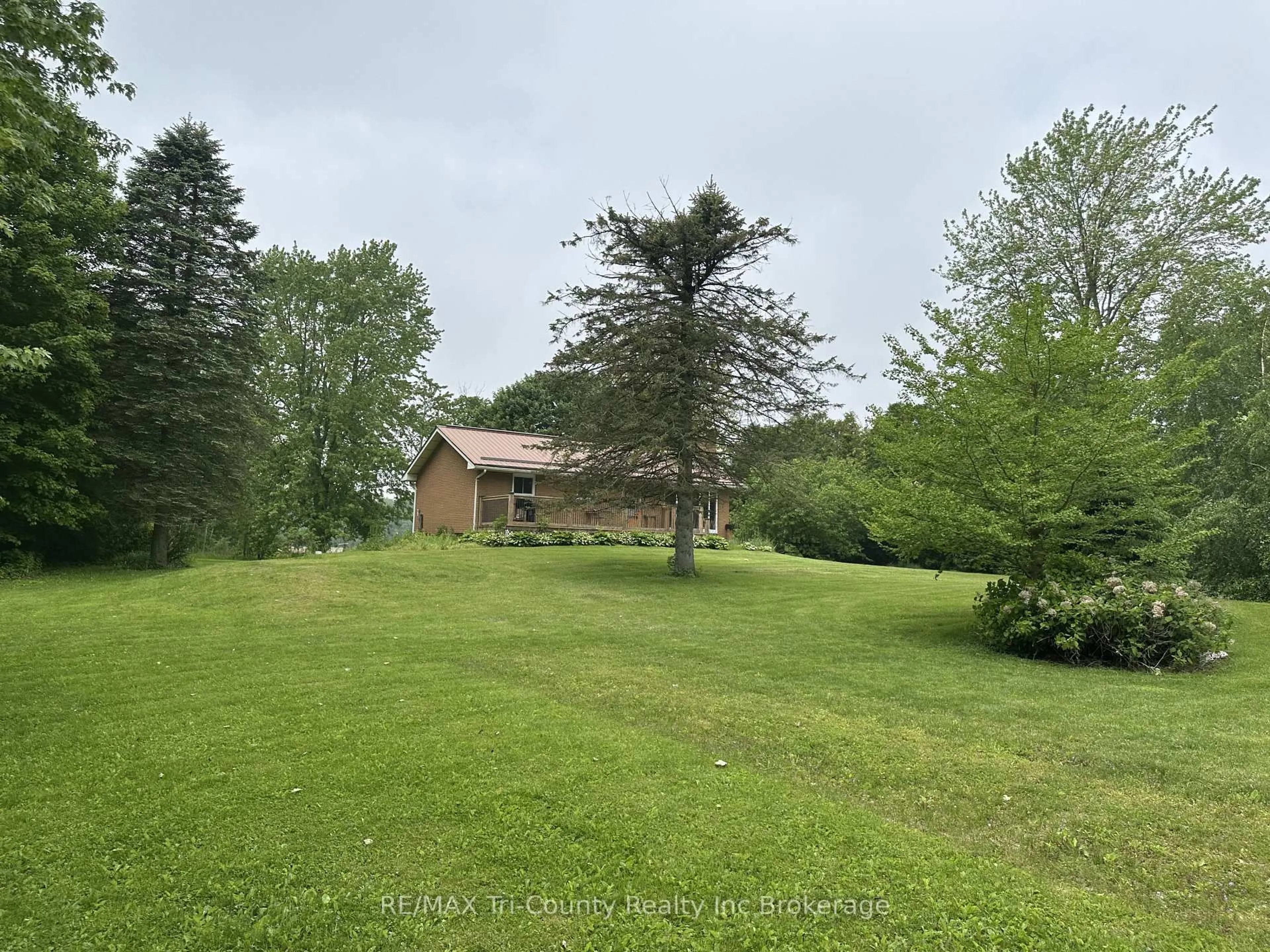 A pic from outside/outdoor area/front of a property/back of a property/a pic from drone, forest/trees view for 889 Norfolk County 28 Rd, Norfolk Ontario N0E 1G0