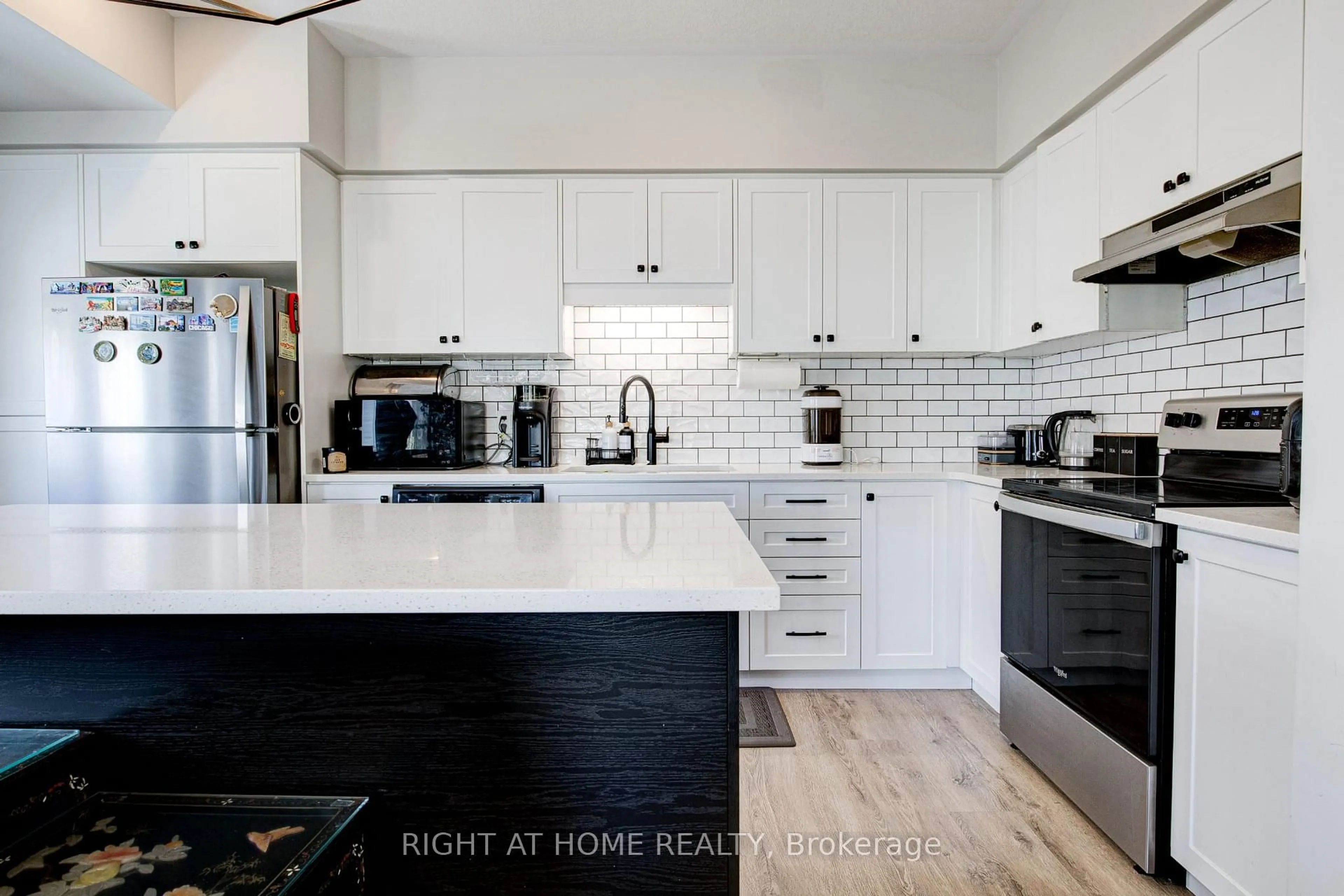 Contemporary kitchen, ceramic/tile floor for 34 Vitality Dr, Kitchener Ontario N2R 0R7