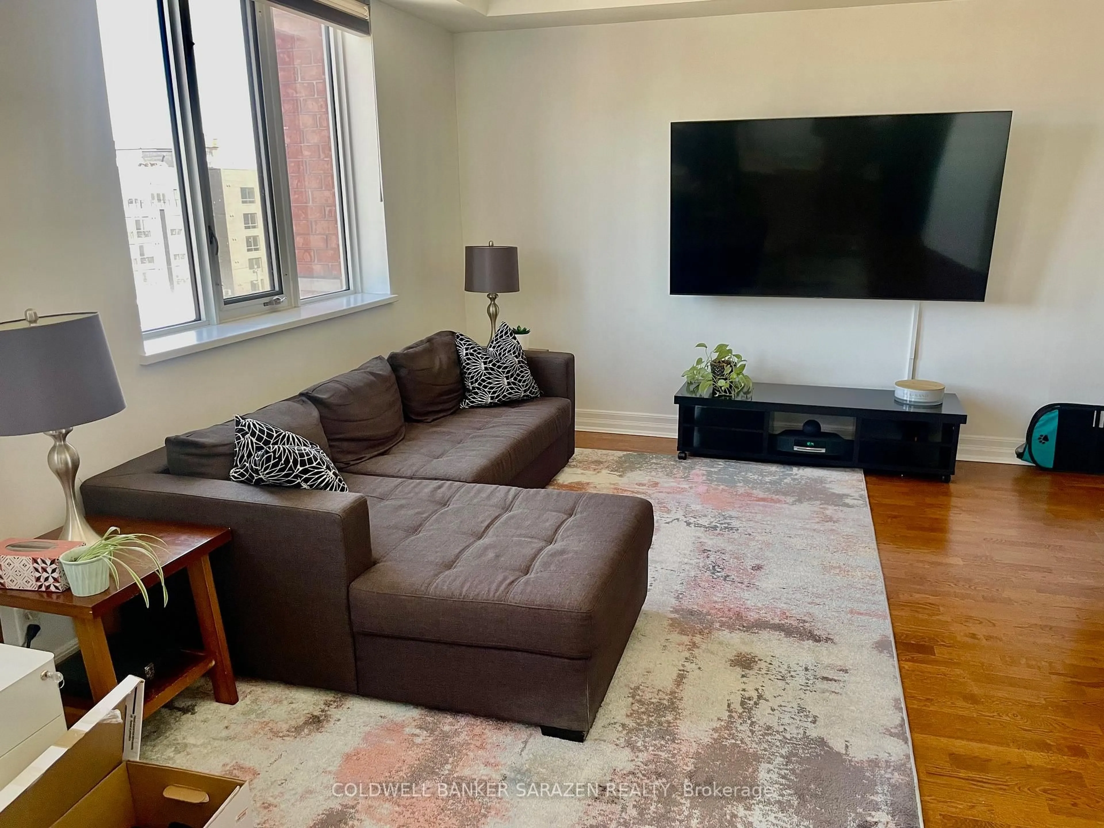 Living room with furniture, unknown for 320 Mcleod St #701, Ottawa Ontario K2P 1A3