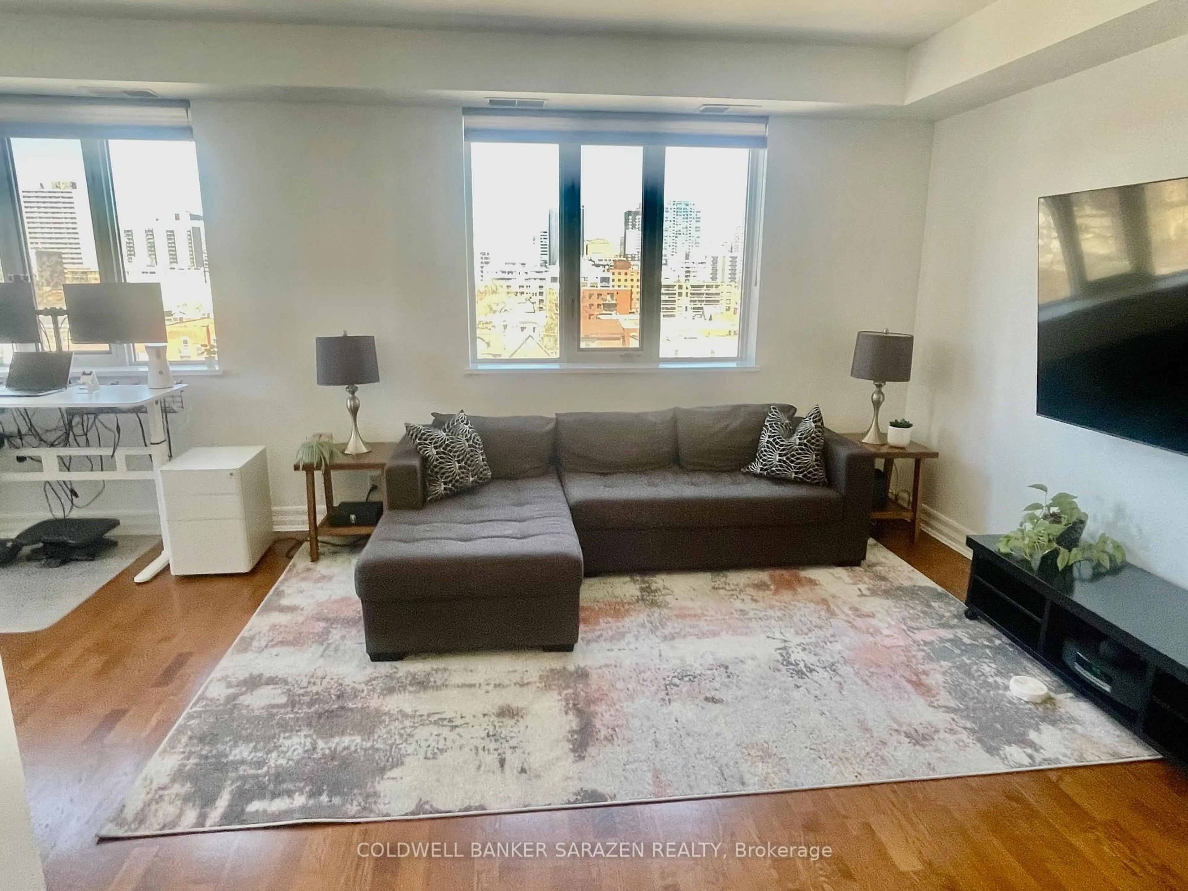 Living room with furniture, unknown for 320 Mcleod St #701, Ottawa Ontario K2P 1A3