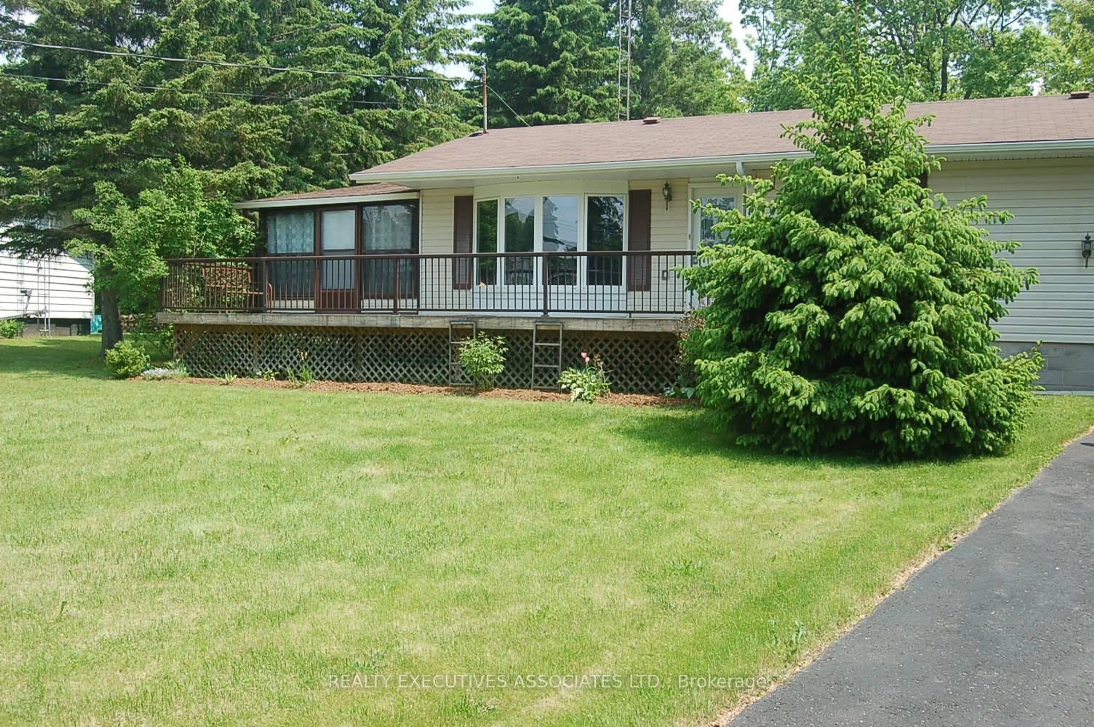 Patio, water/lake/river/ocean view for 211 Alpine Lake Rd, Trent Lakes Ontario K0M 1A0