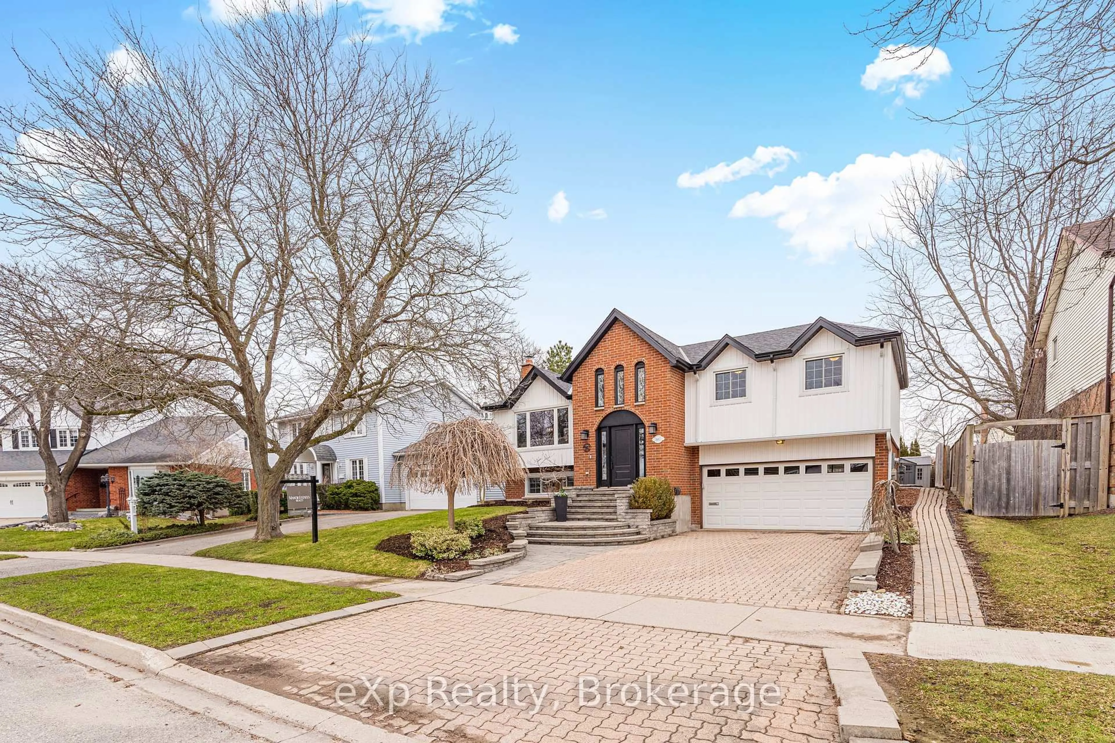 Home with brick exterior material, street for 107 Woodborough Rd, Guelph Ontario N1G 3L7