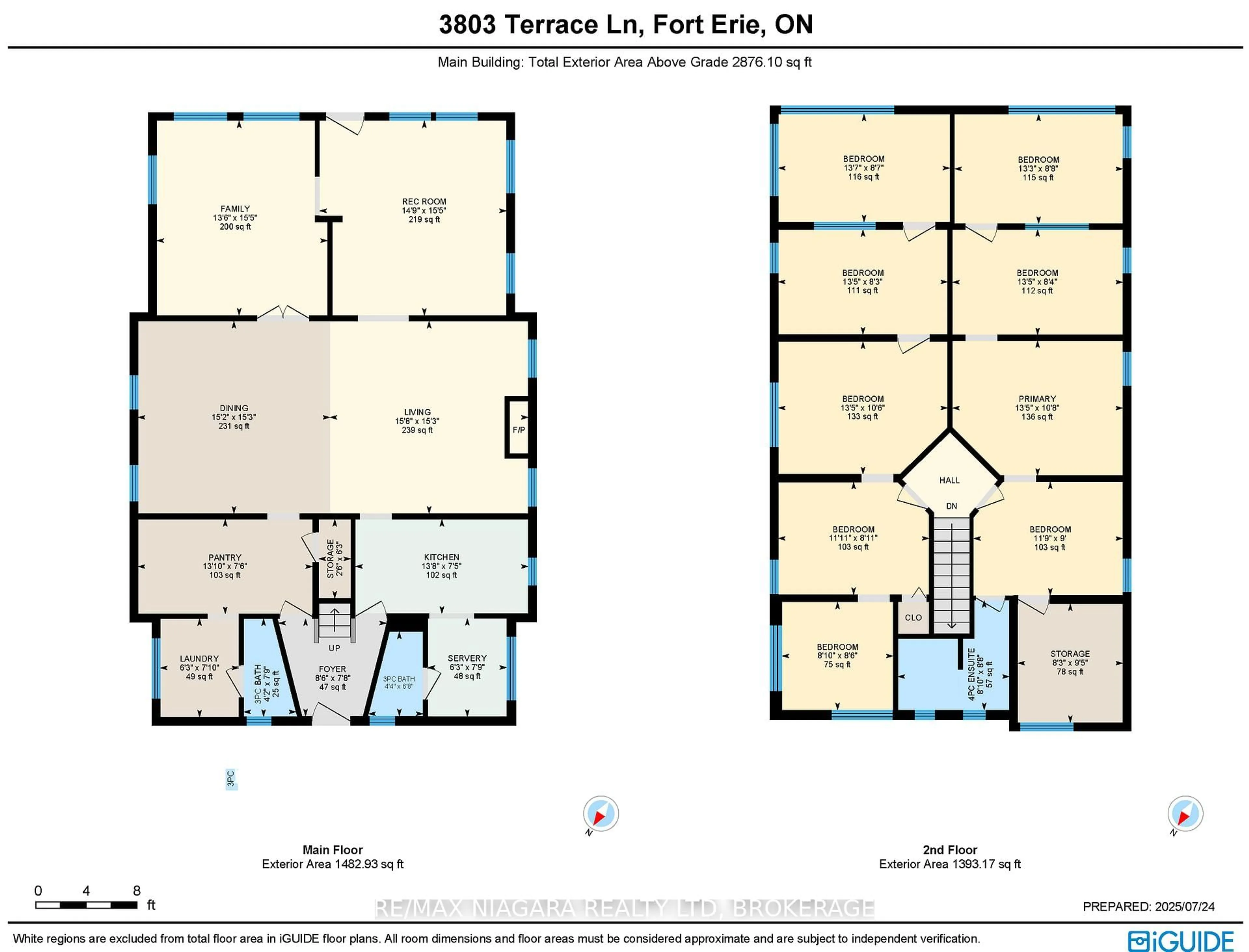 Floor plan for 3803 Terrace Lane, Fort Erie Ontario L0S 1B0