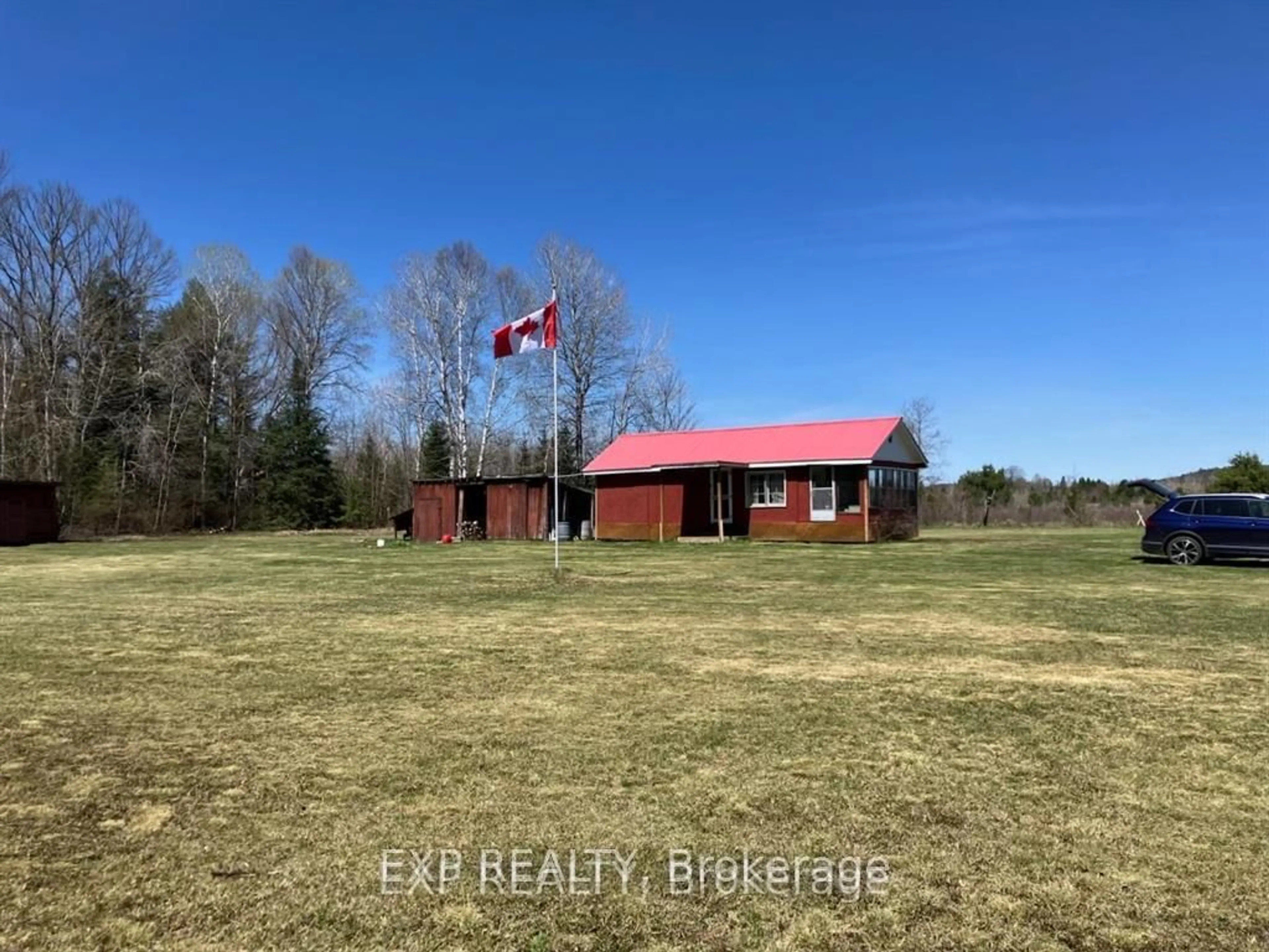 A pic from outside/outdoor area/front of a property/back of a property/a pic from drone, building for Pt Lt 3 Cedar Grove Rd, Palmer Rapids Ontario K0J 2E0