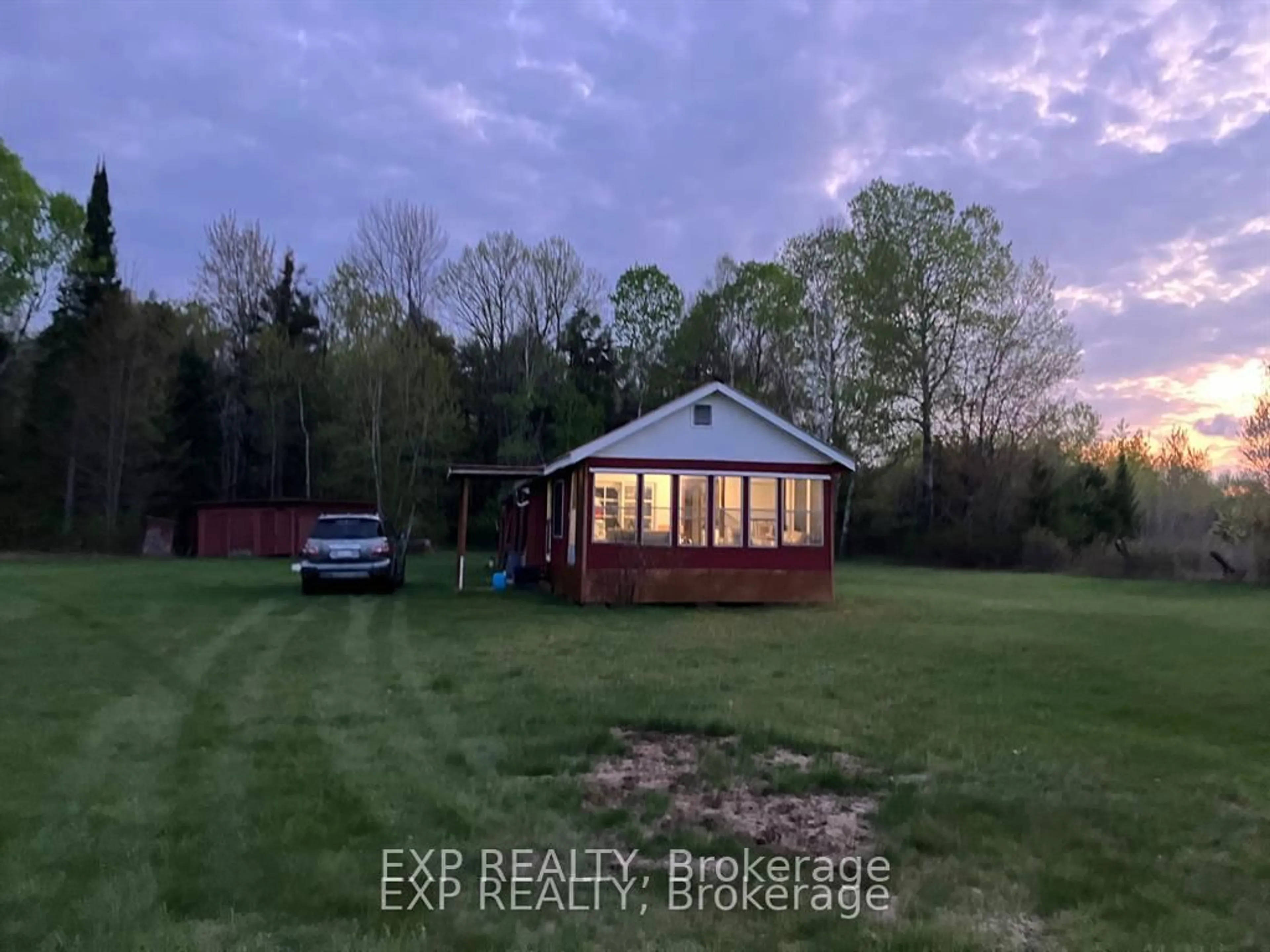 A pic from outside/outdoor area/front of a property/back of a property/a pic from drone, unknown for Pt Lt 3 Cedar Grove Rd, Palmer Rapids Ontario K0J 2E0