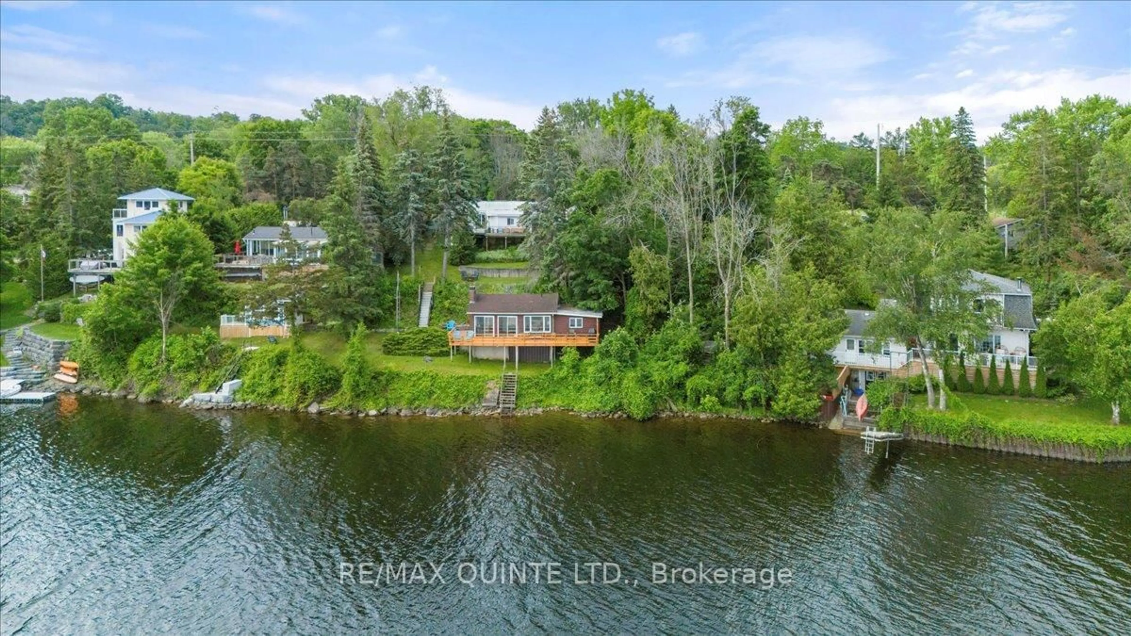 A pic from outside/outdoor area/front of a property/back of a property/a pic from drone, water/lake/river/ocean view for 11364 Loyalist Pkwy, Prince Edward County Ontario K0K 2T0