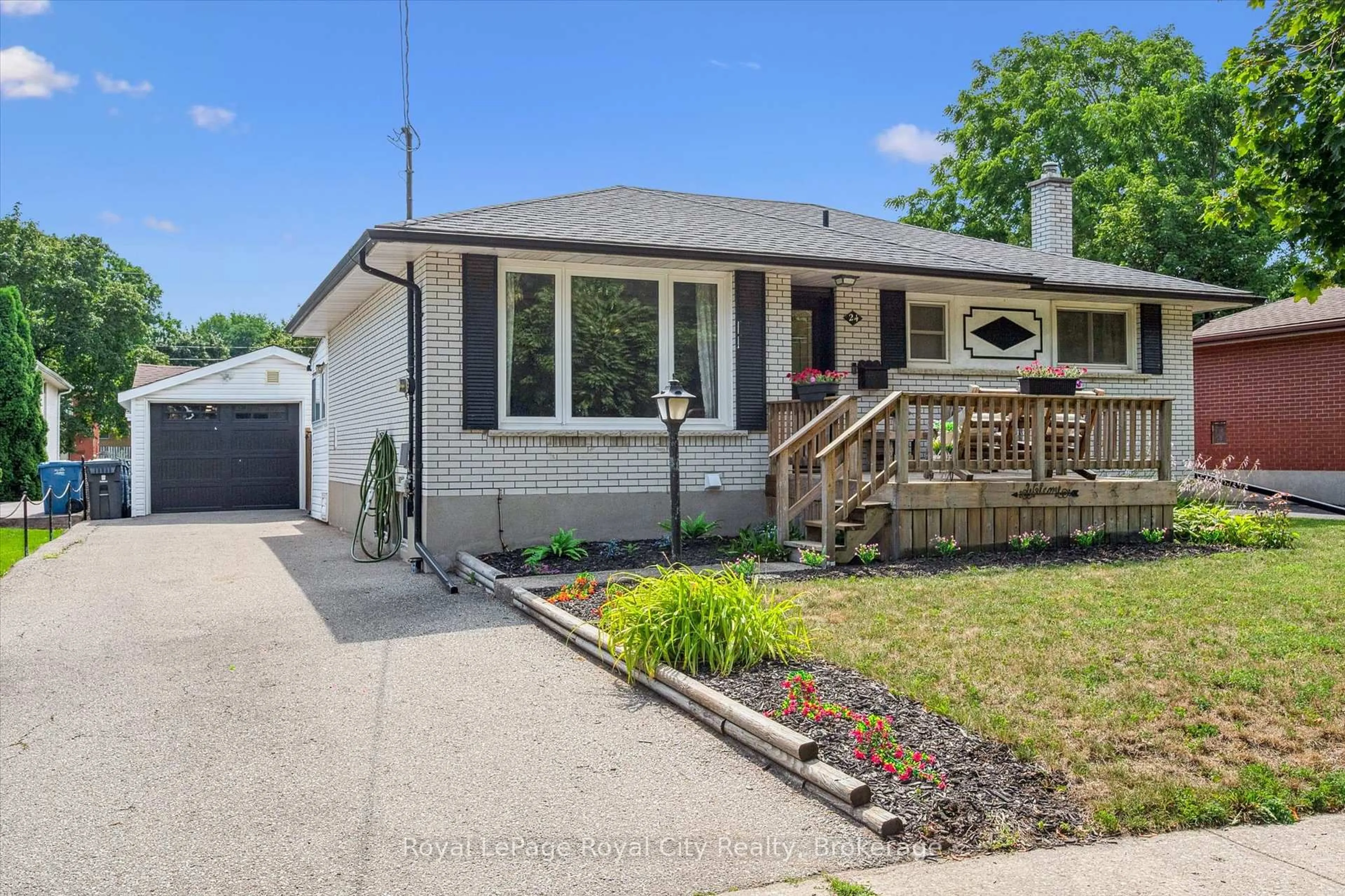 Home with brick exterior material, street for 24 Julia Dr, Guelph Ontario N1H 5W1