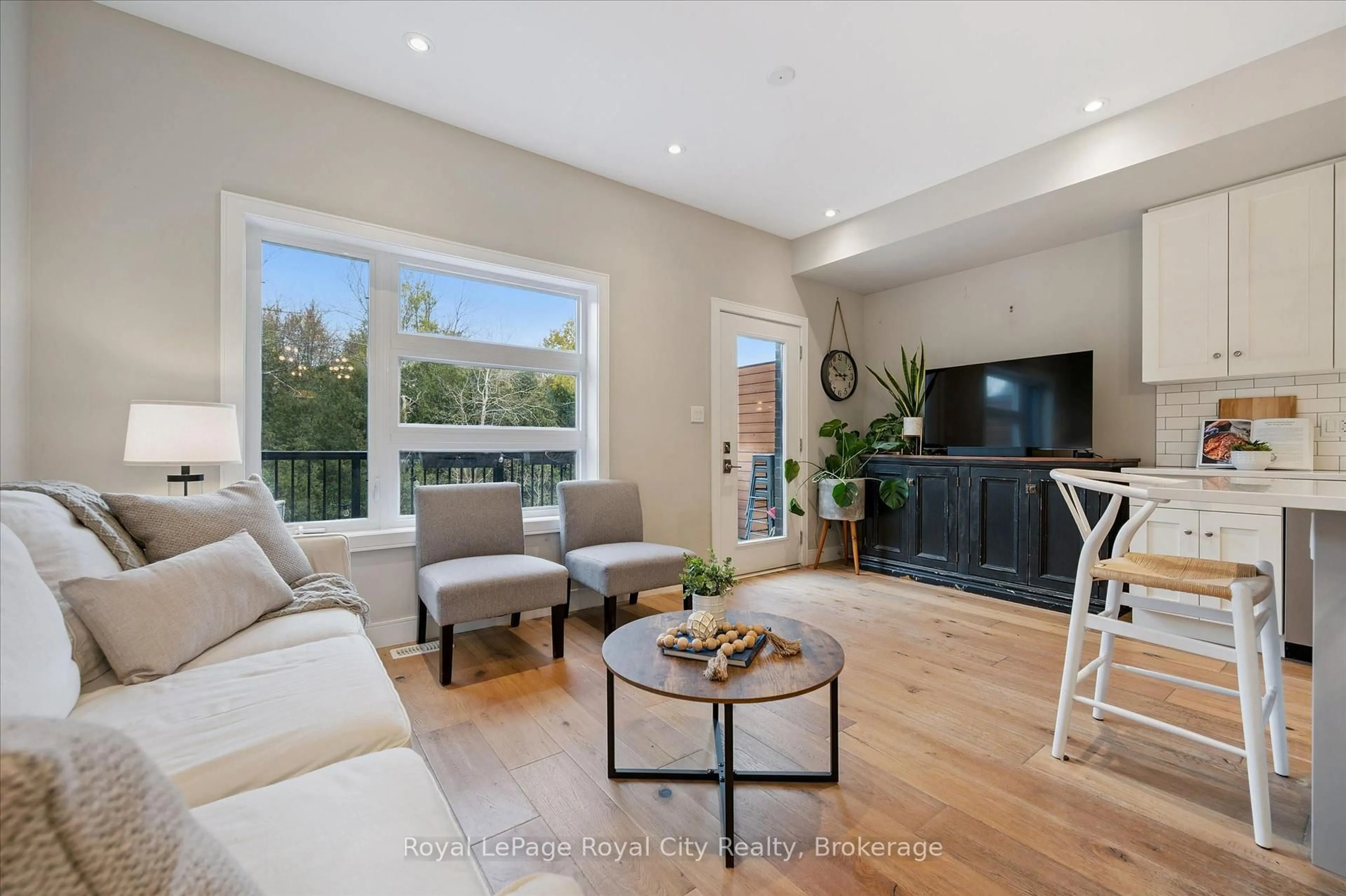 Living room with furniture, unknown for 60 Arkell Rd #83, Guelph Ontario N1L 0N8