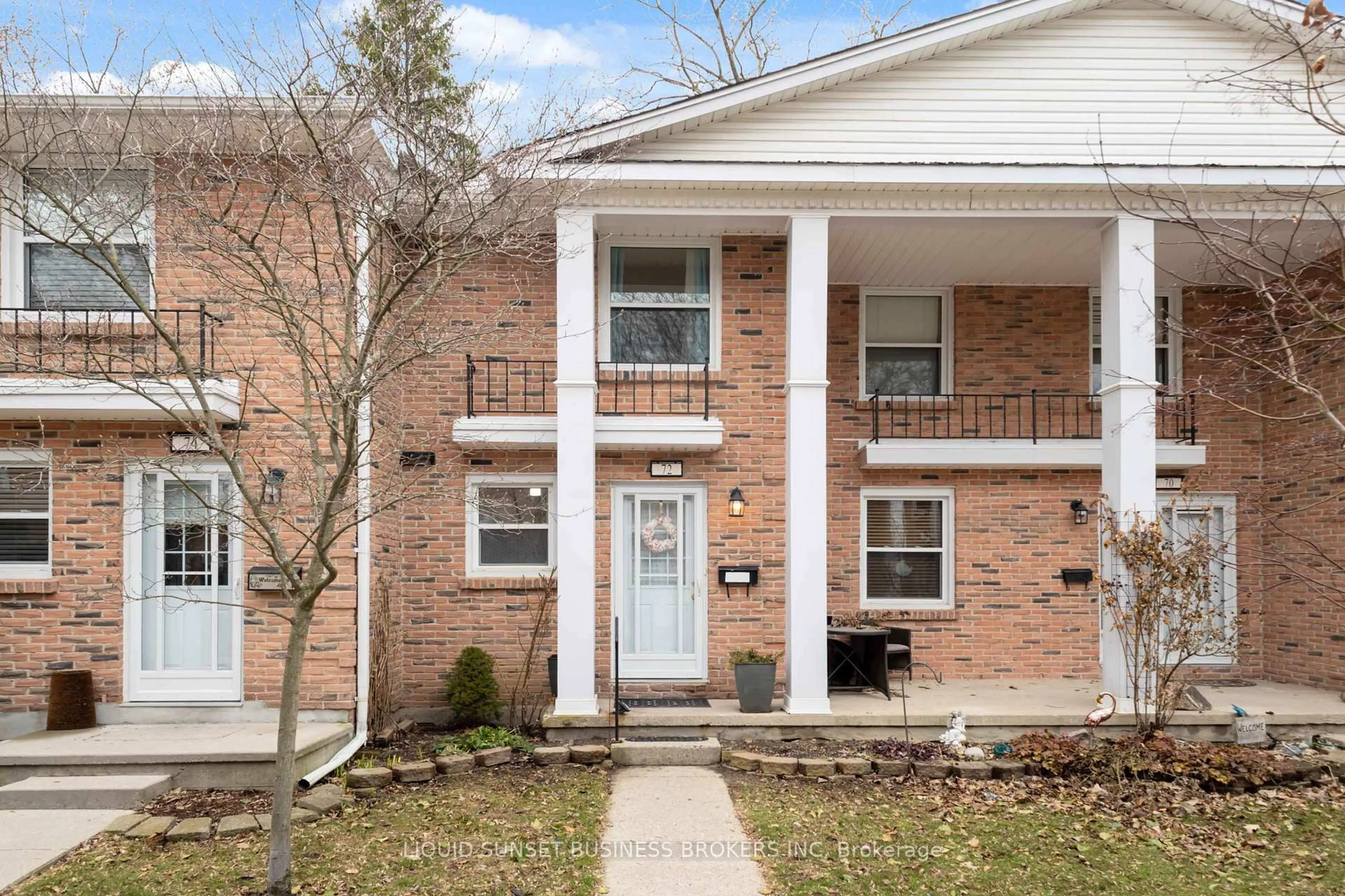 Home with brick exterior material, street for 1385 Commissioners Rd #72, London South Ontario N6K 1E2