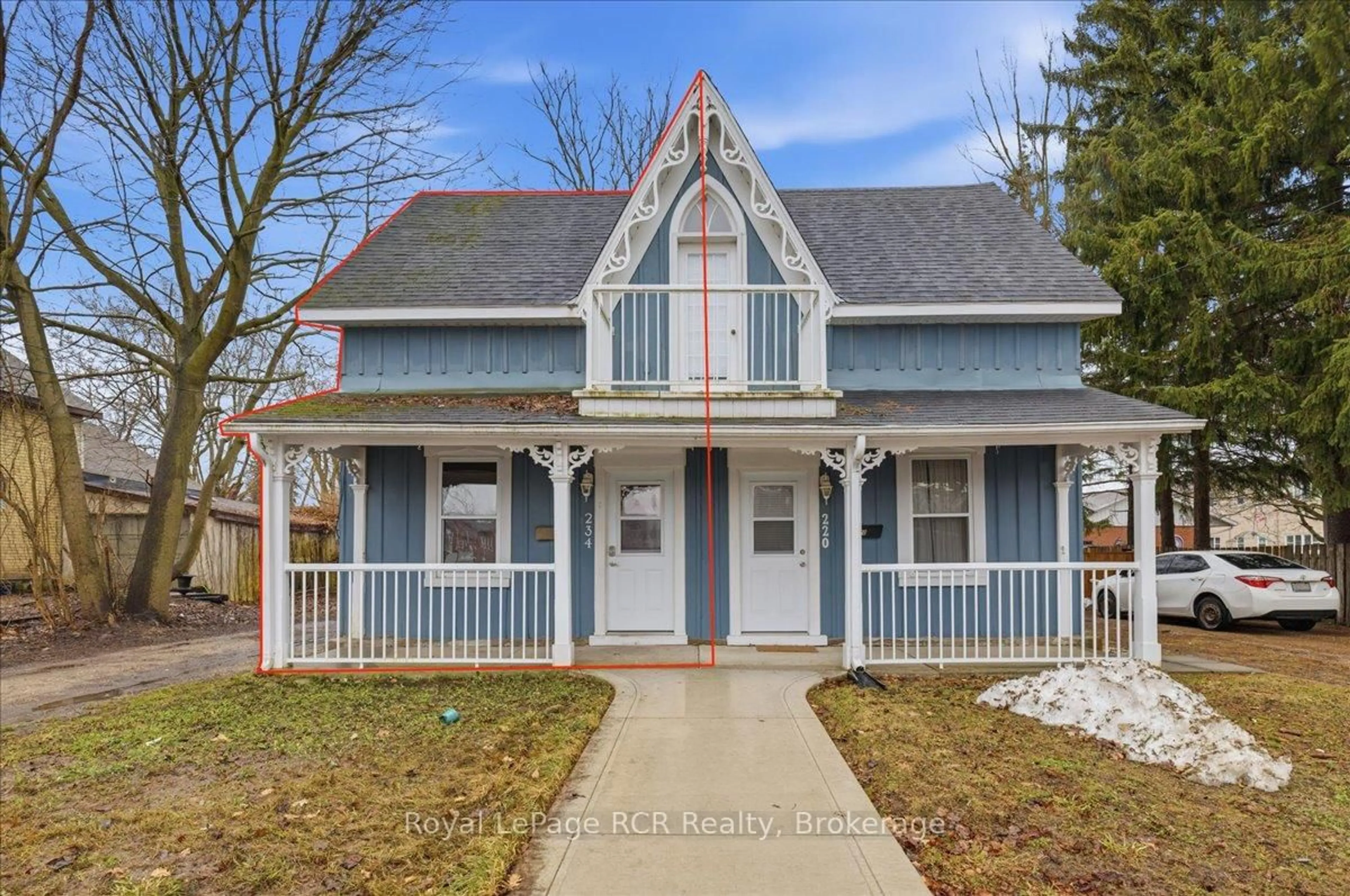 Home with vinyl exterior material, street for 234 Elma St, North Perth Ontario N4W 2E1