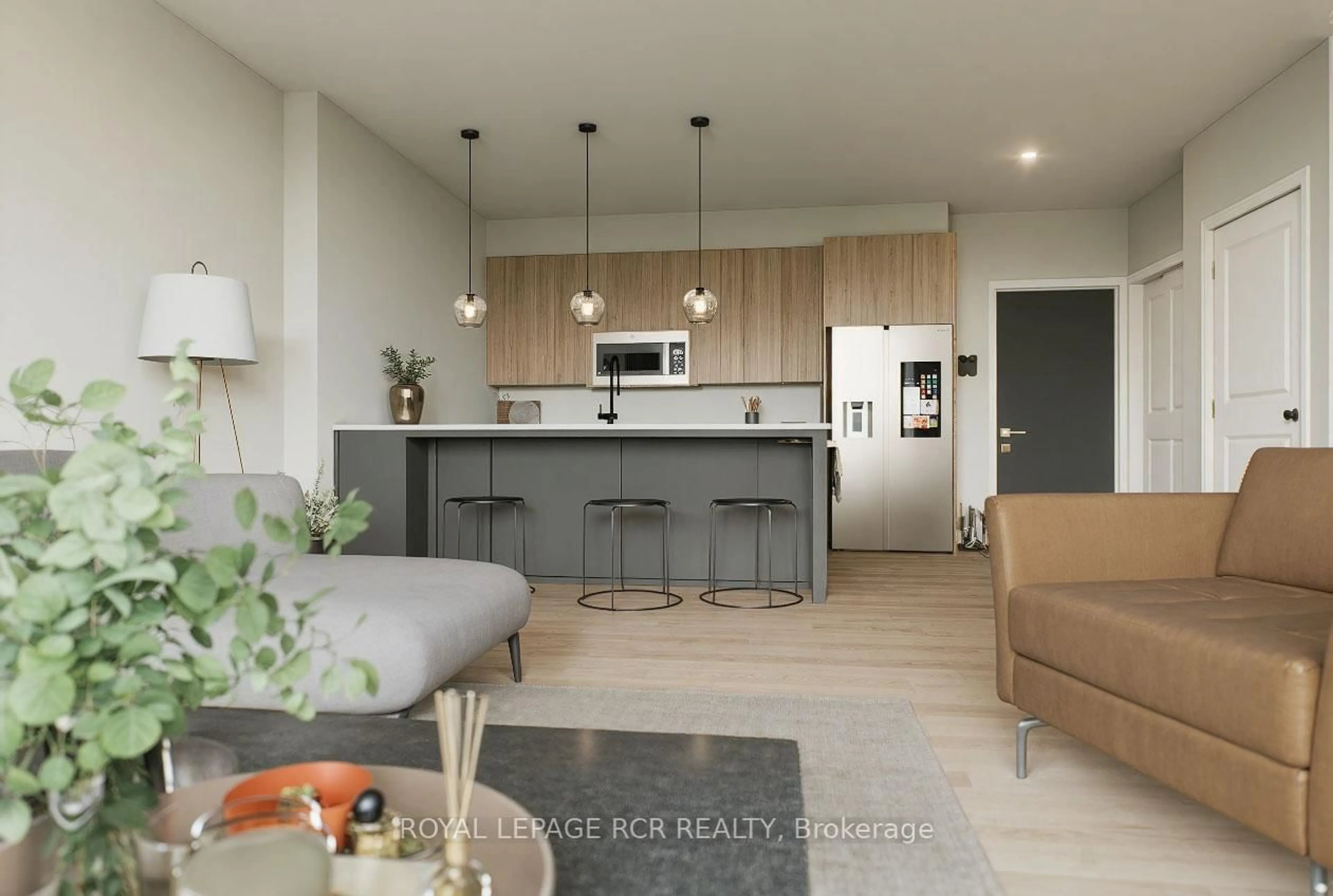 Open concept kitchen, unknown for 50 Emma St #204, East Luther Grand Valley Ontario L9W 5P9