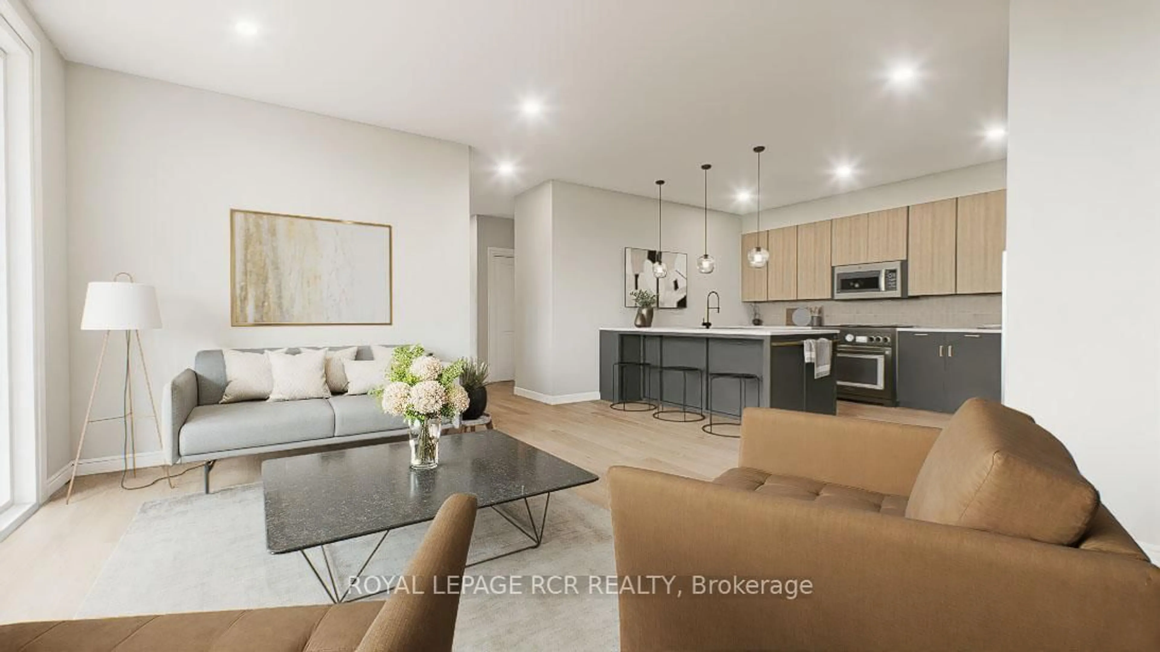 Open concept kitchen, unknown for 50 Emma St #402, East Luther Grand Valley Ontario L9W 5P9