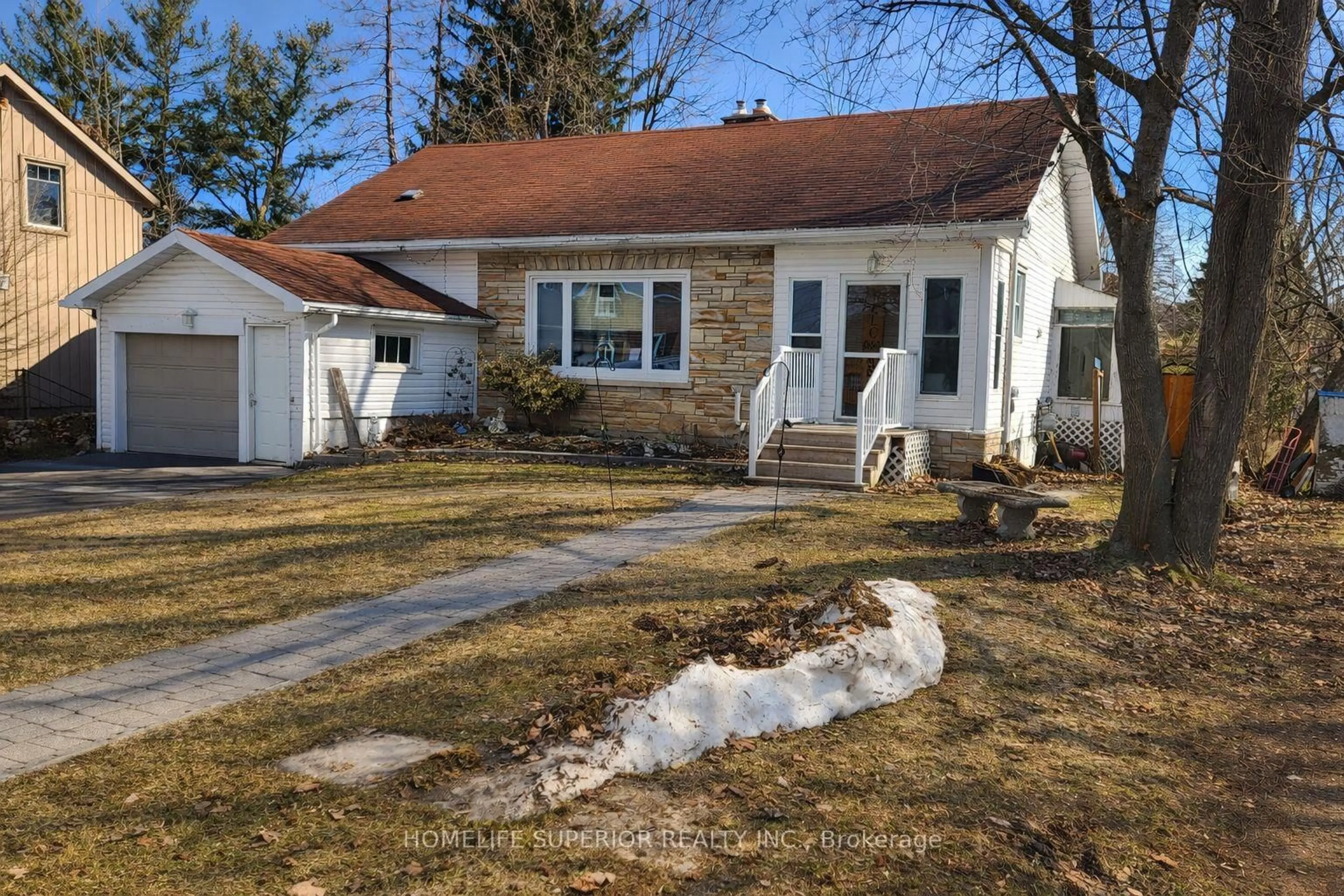 Home with vinyl exterior material, street for 60 Forsyth St, Limoges Ontario K0K 2M0