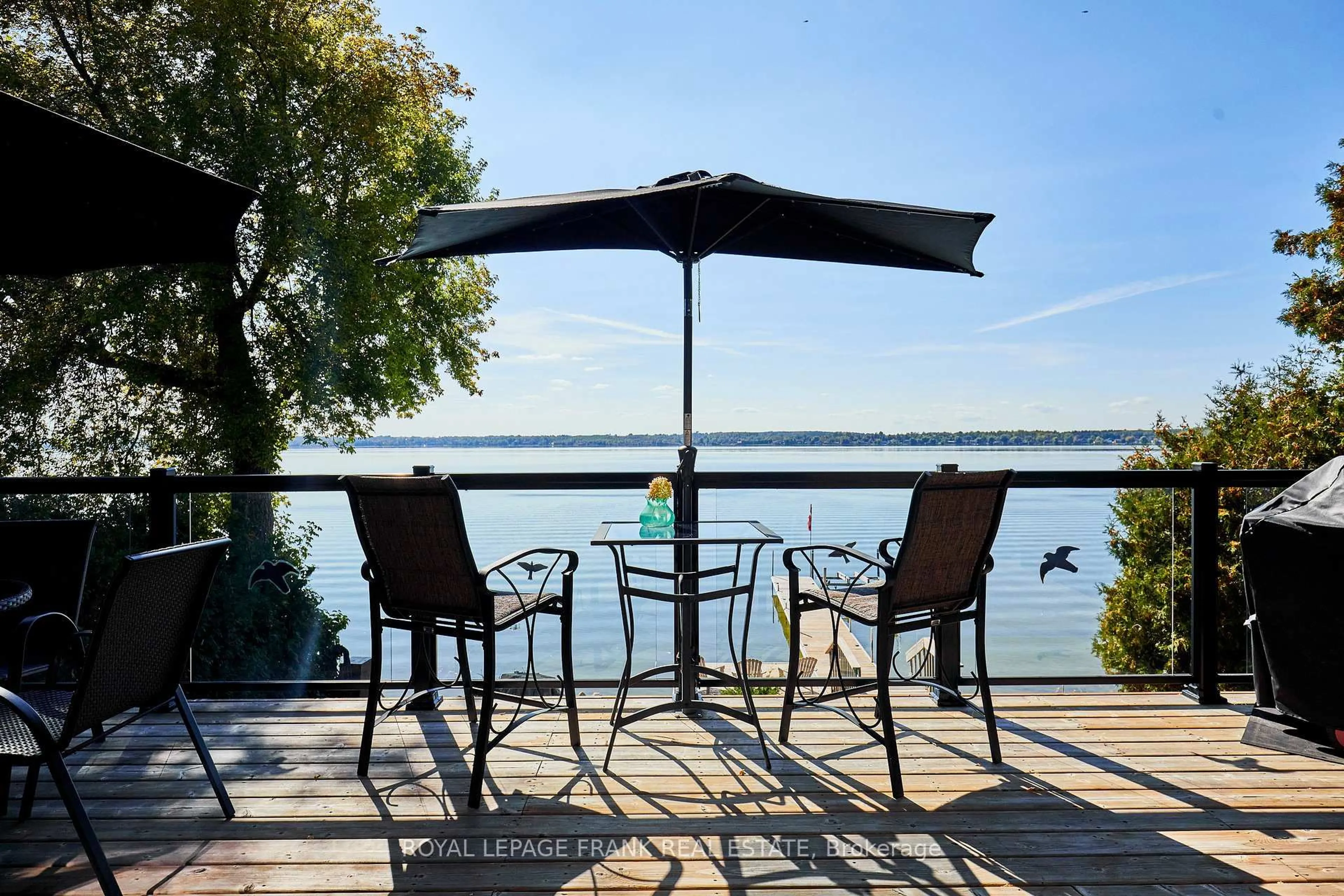 Patio, water/lake/river/ocean view for 26 Wakeford Rd, Kawartha Lakes Ontario K0M 2C0
